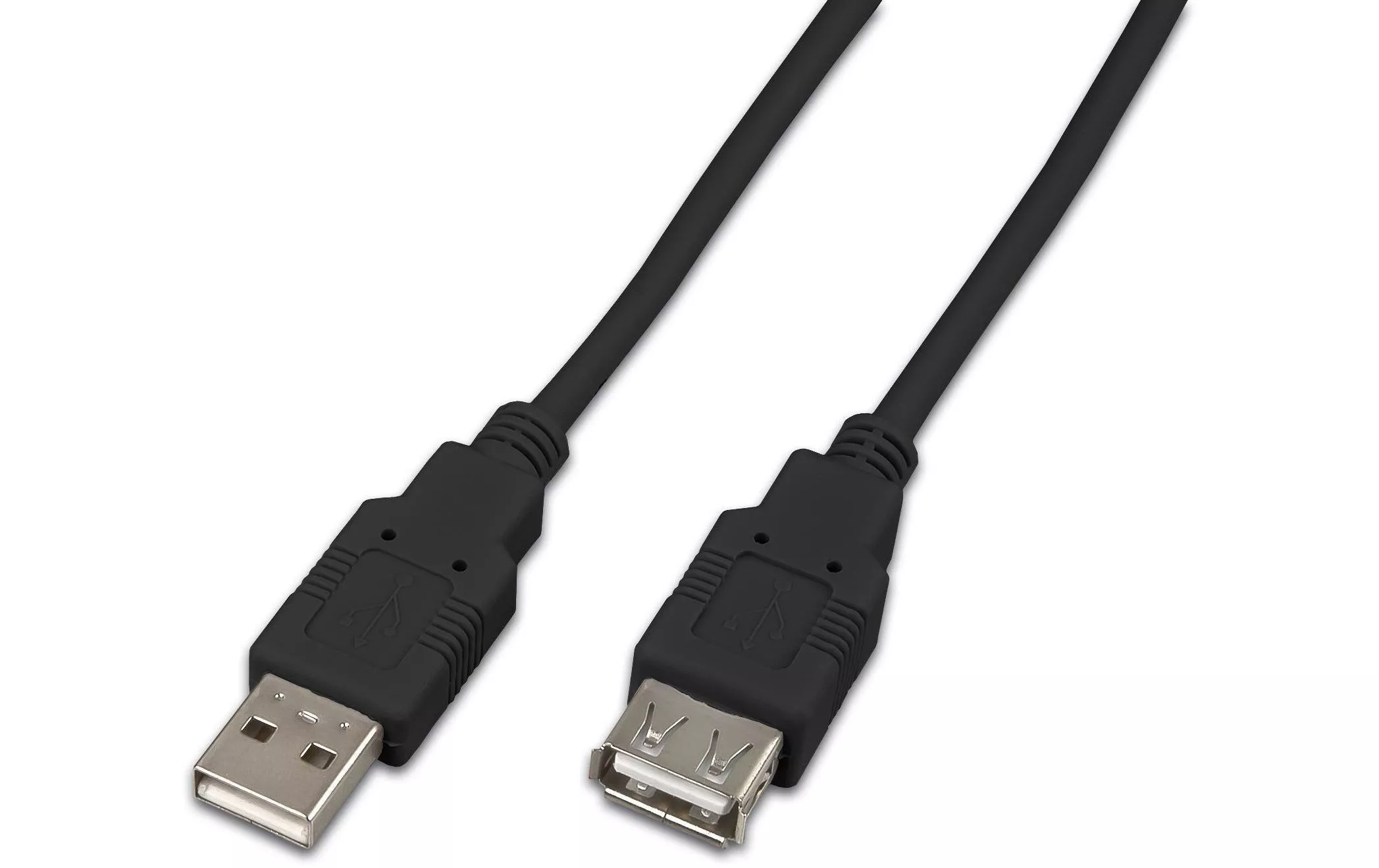 Câble de prolongation USB 2.0  USB A - USB A 1 m