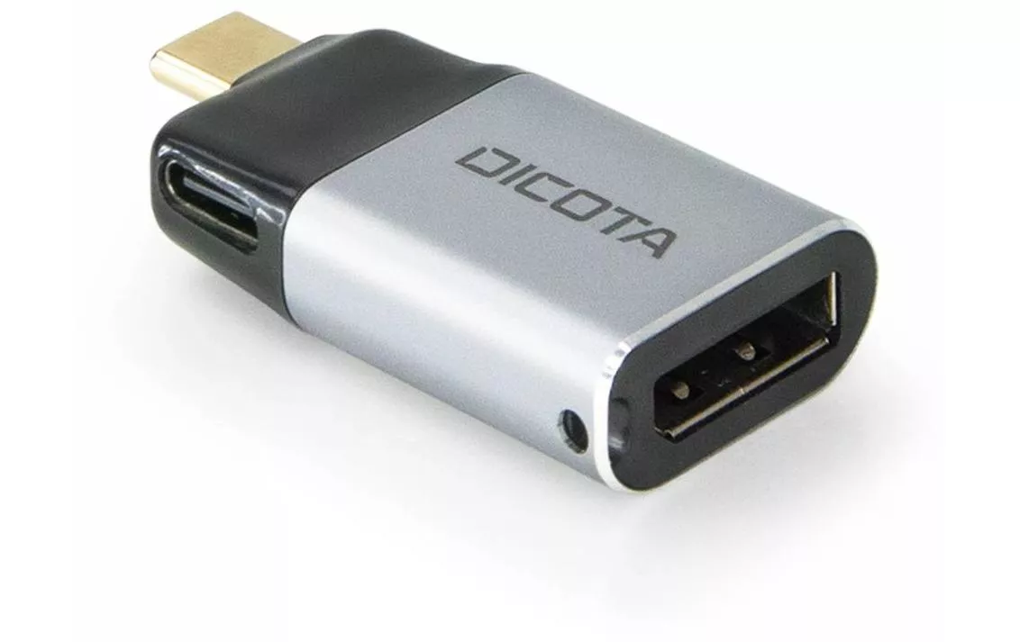 Adattatore DICOTA USB Tipo-C - DisplayPort/USB Tipo-C