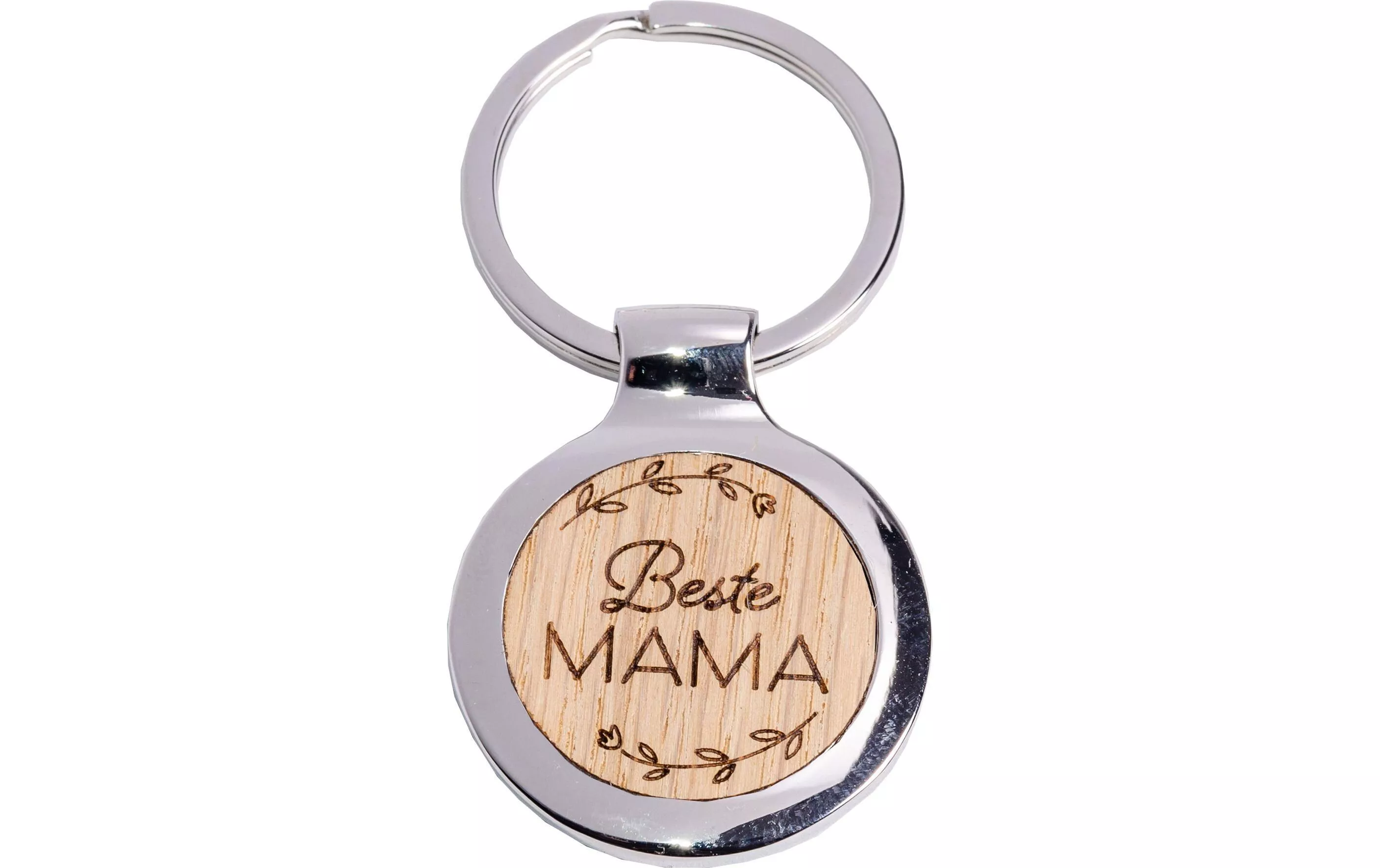 Porte-clés Beste Mama 3.5 x 3.5 cm