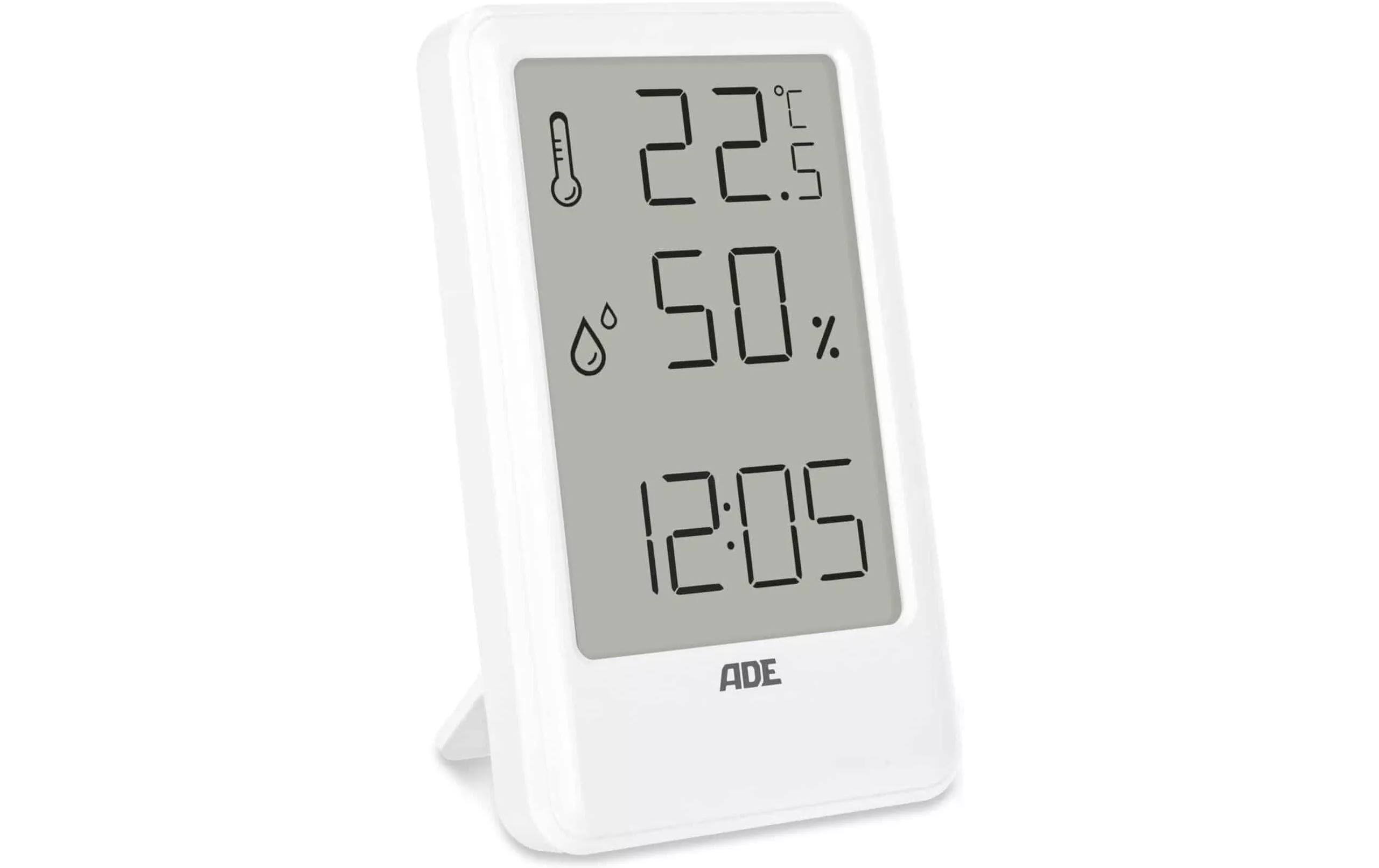 Wetterstation Thermo-Hygrometer 11 cm, Weiss