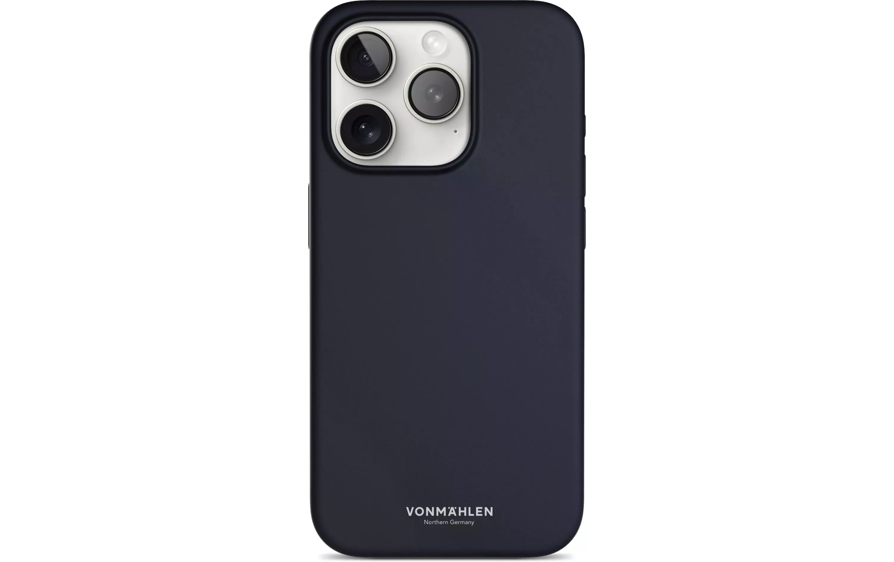 Coque arrière Eco Silicone iPhone 15 Pro Max Navy