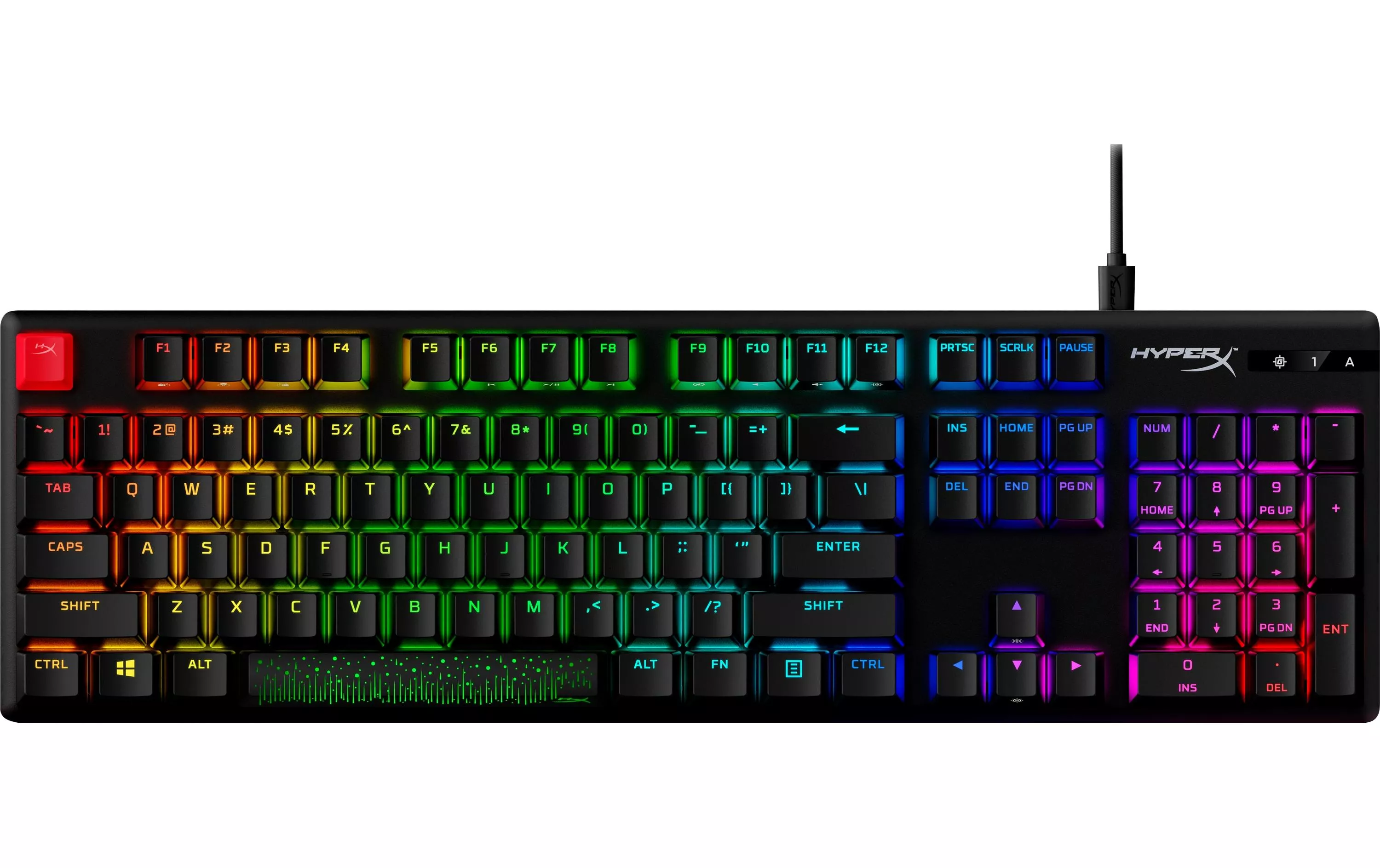 Gaming-Tastatur Alloy Origins PBT HX US-Layout