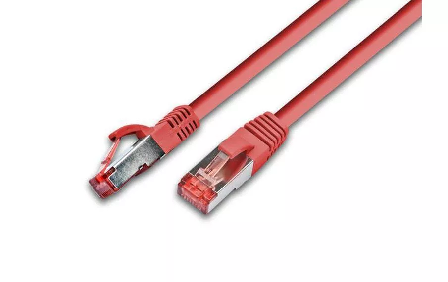 Câble patch  Cat 6A, S/FTP, 7.5 m, Rouge