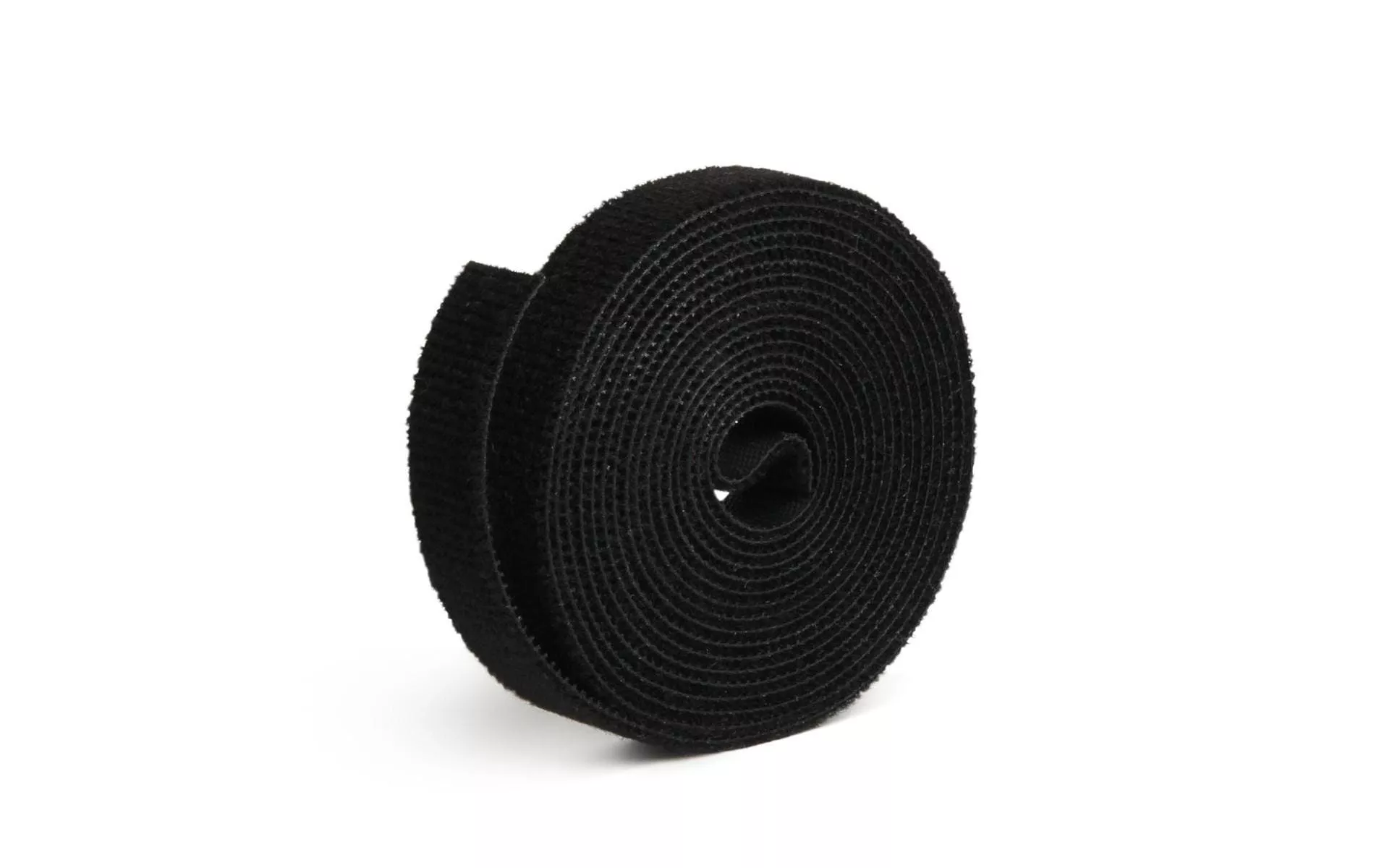 Klettband-Rolle ROLL STRAP 16 mm x 3 m, Schwarz