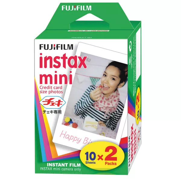 Instax Mini Film Twin 2x10 Fotos