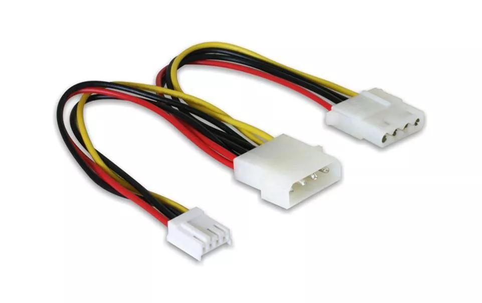 Câble électrique en Y Molex - Molex/Floppy 20 cm