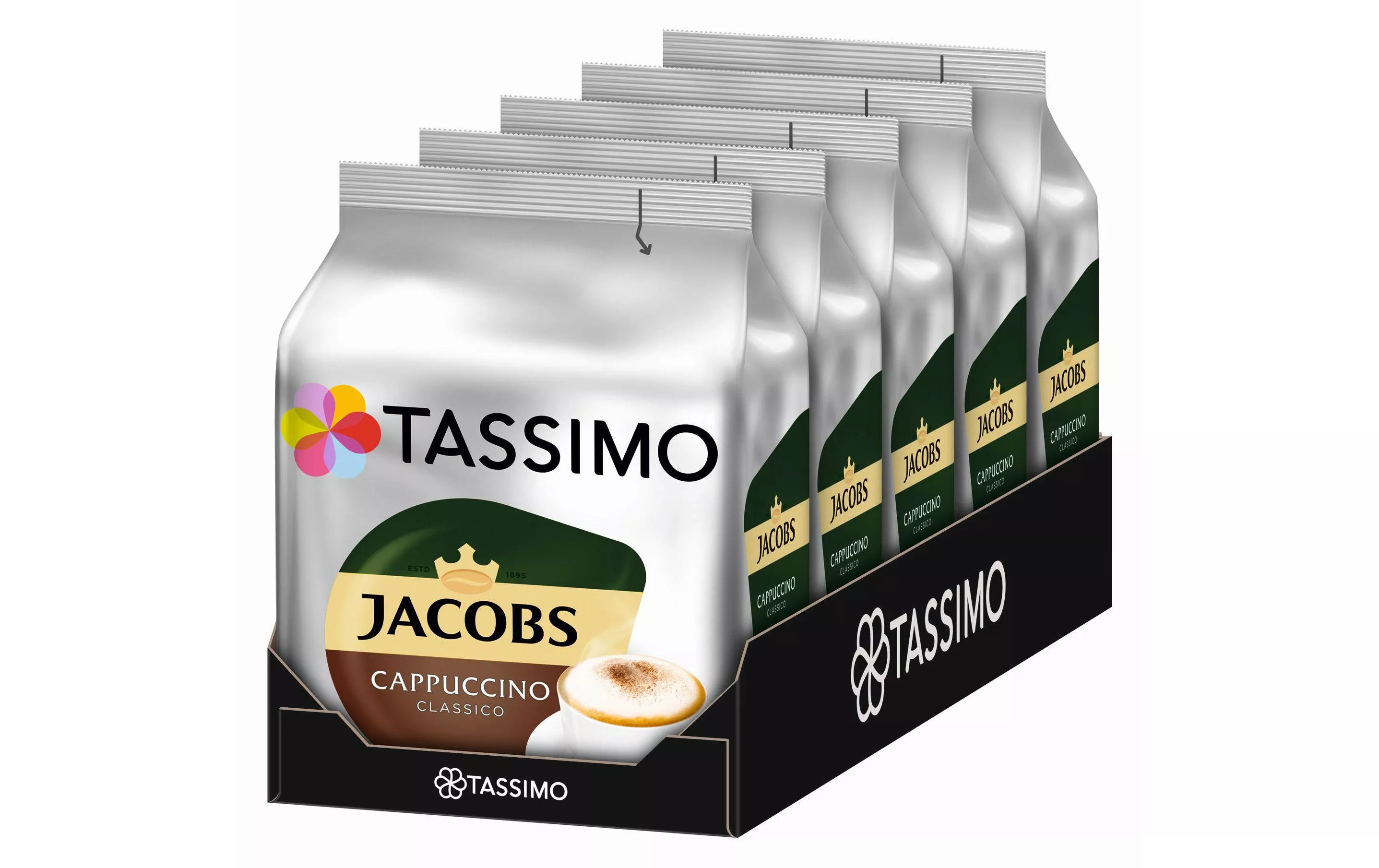 Kaffeekapseln T DISC Jacobs Cappuccino 40 Portionen
