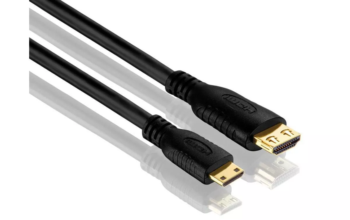 Câble HDMI - Mini-HDMI (HDMI-C), 1 m
