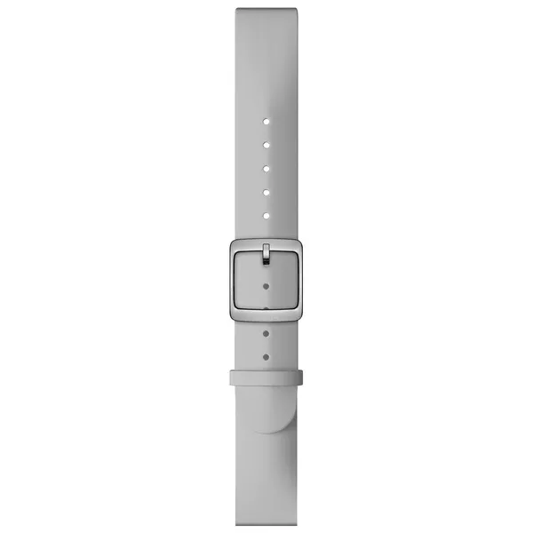 Armband Silikon 18 mm, Grau
