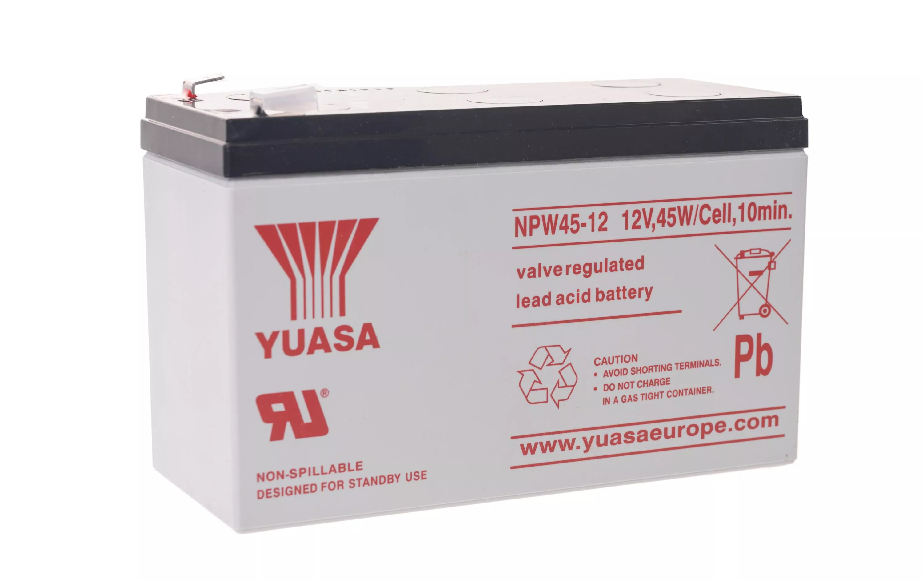 Batteria di ricambio YUASA NPW45-12