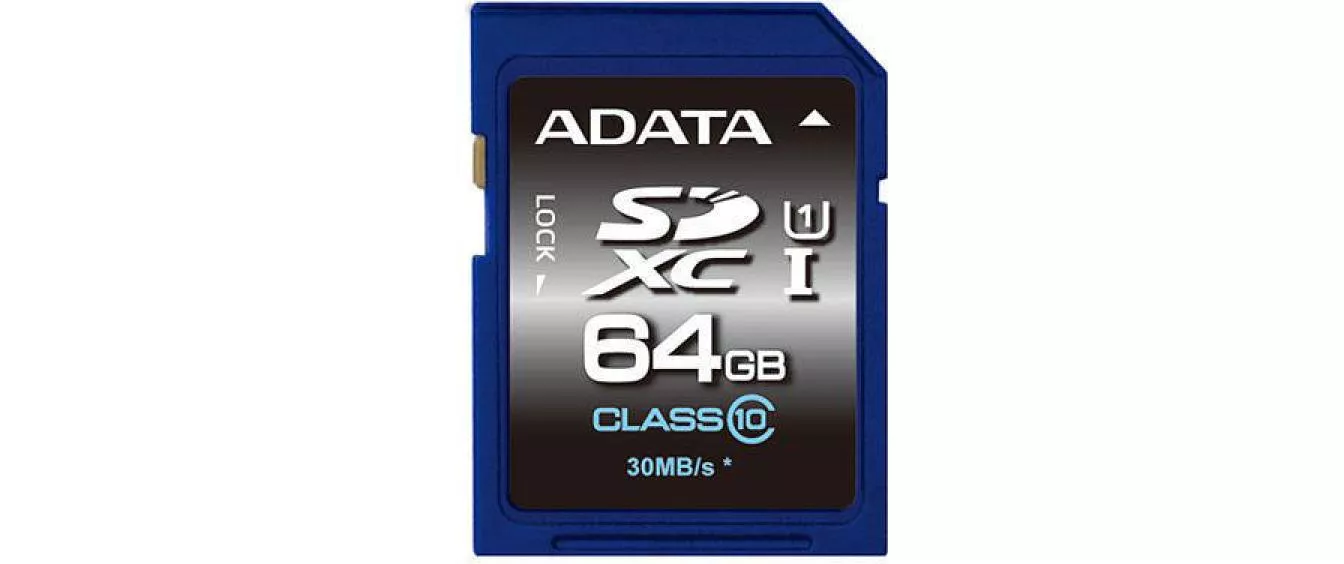SDXC card Premier UHS-I U1 64 GB