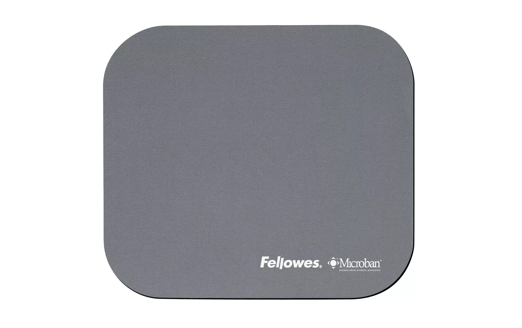 Tappetino per mouse Fellowes Microban argento
