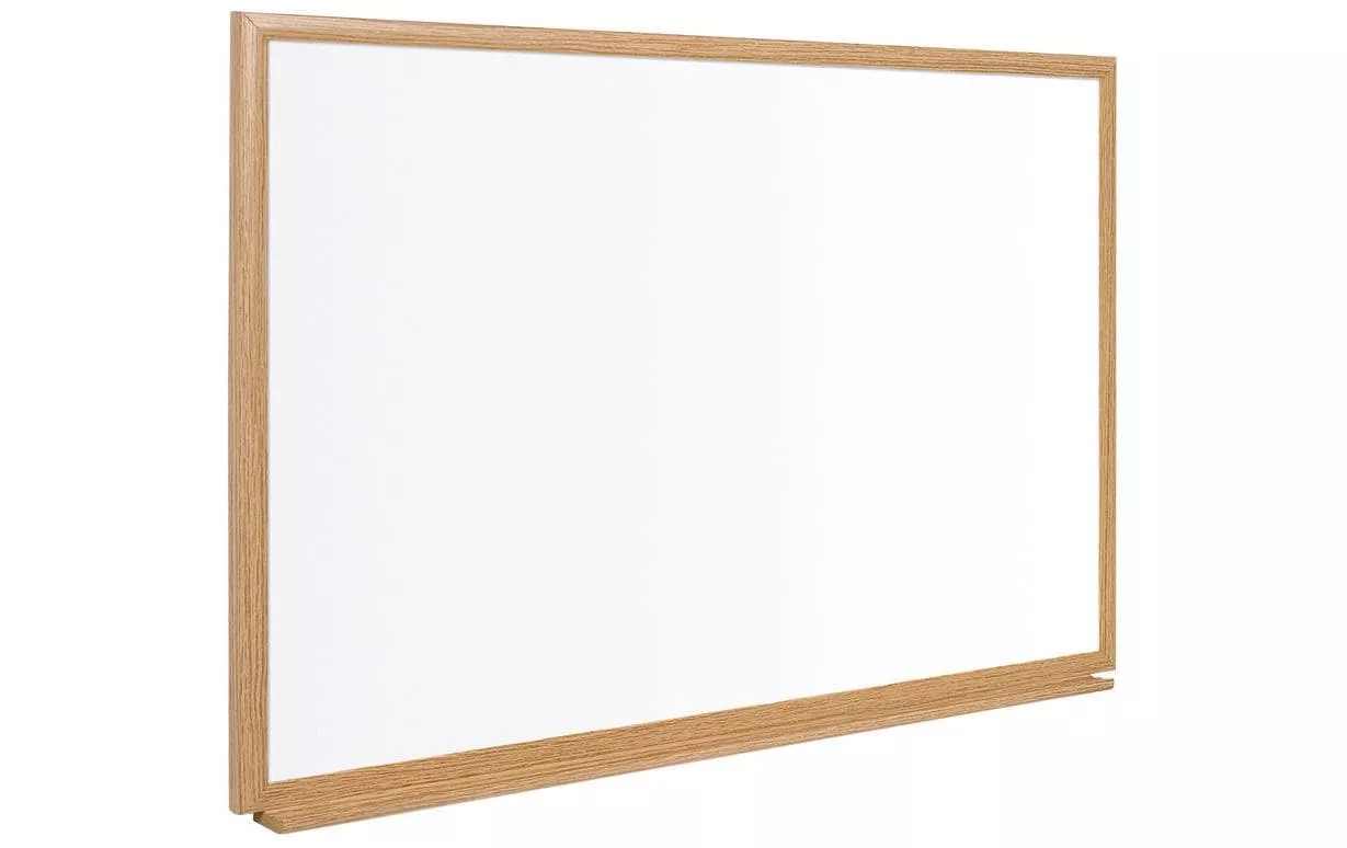 Tableau blanc magnétique 45 cm x 60 cm, Blanc