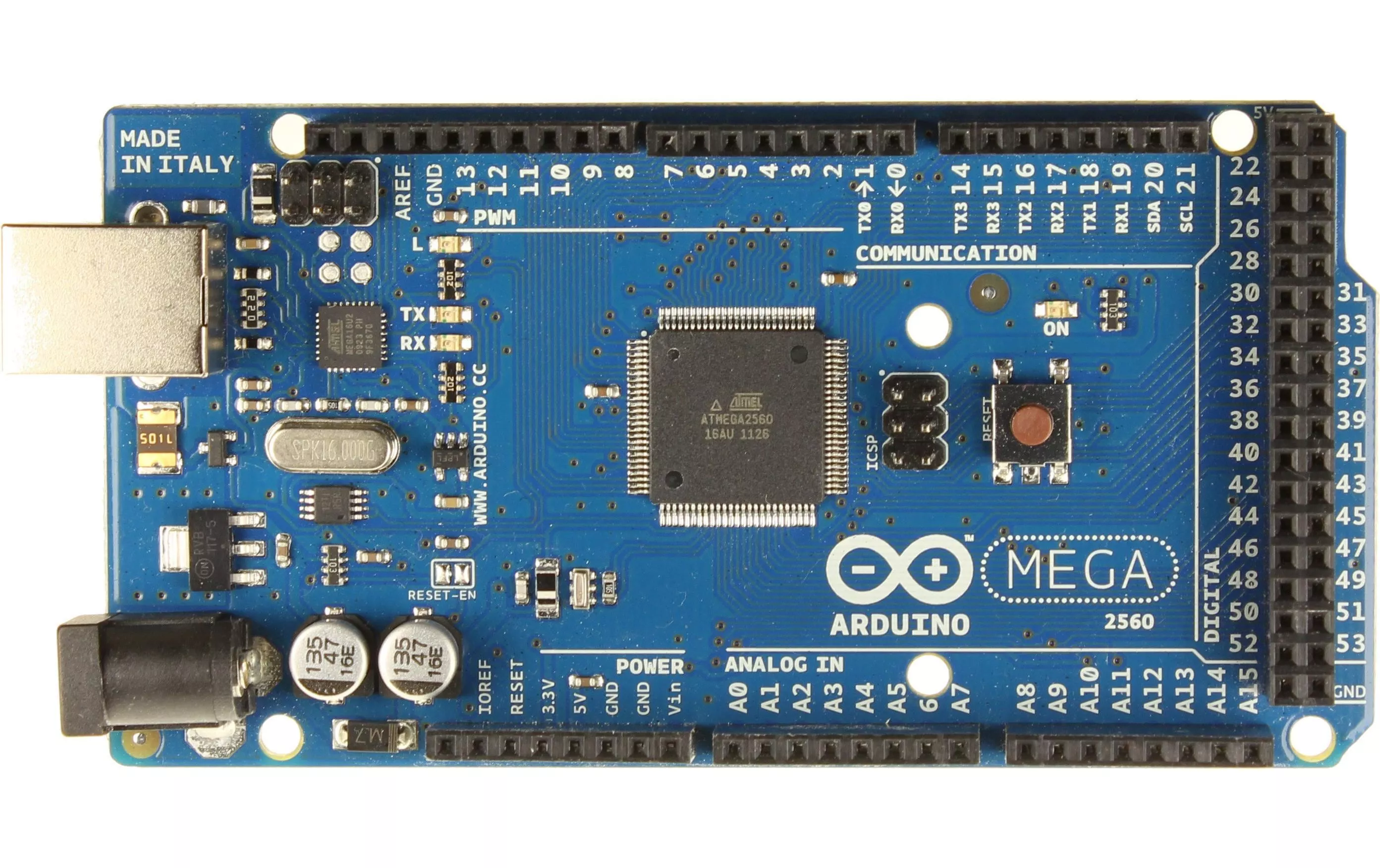 Carte de développement Arduino Mega 2560 Rev. 3
