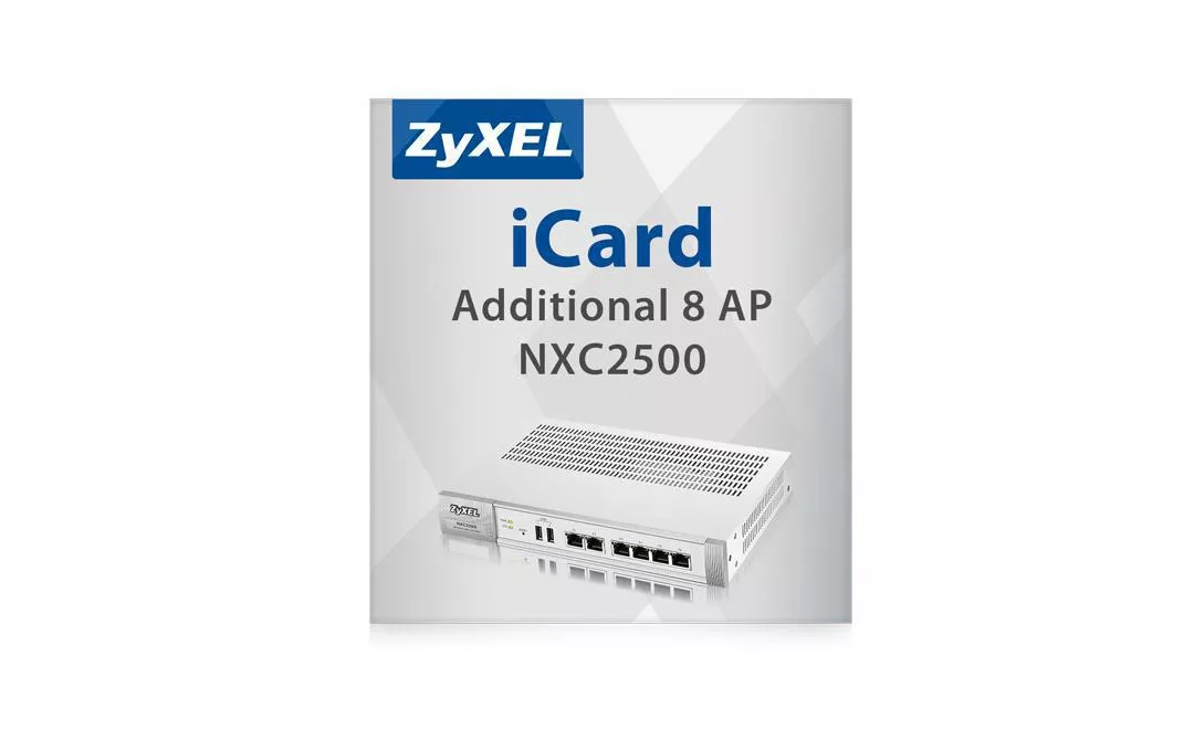 Licence iCard NXC2500 WLAN-Controller +8 AP\'s Illimité