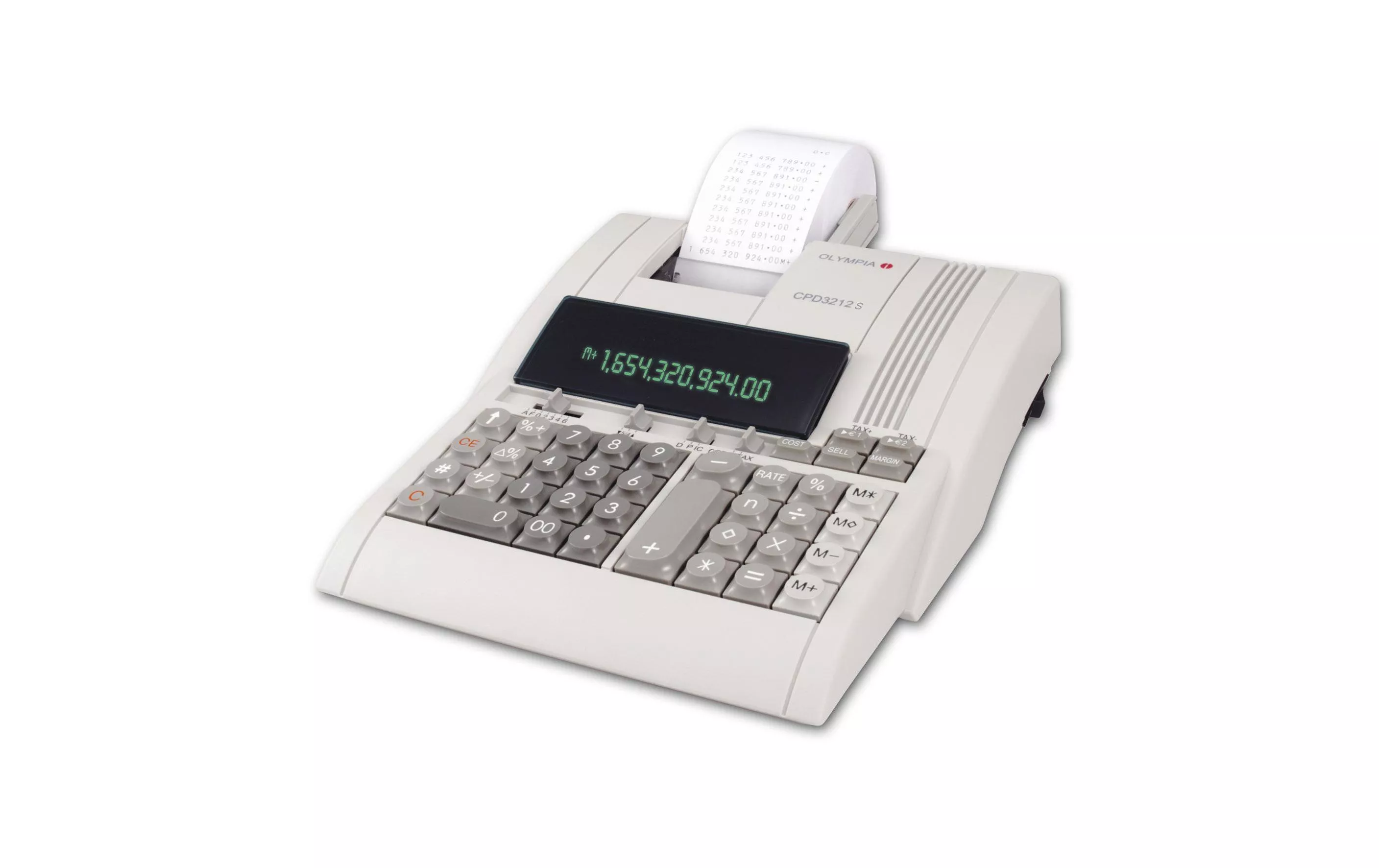 Calculatrice de bureau CPD 3212S avec fonction d\'impression