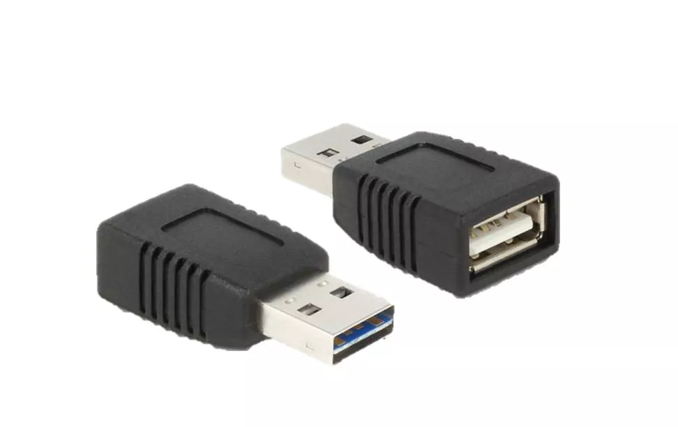 Adattatore Delock USB 2.0 Facile USB-A maschio - USB-A femmina