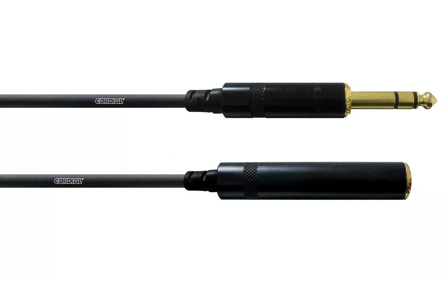 Câble audio CFM 3 VK jack 6.3 mm - jack 6.3 mm 3 m