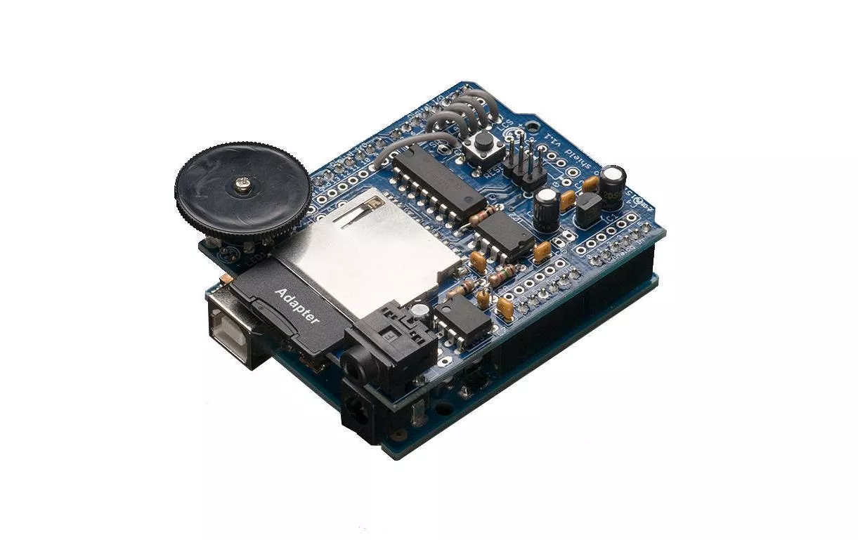 Carte son Audio Wave Shield pour les cartes Arduino 328
