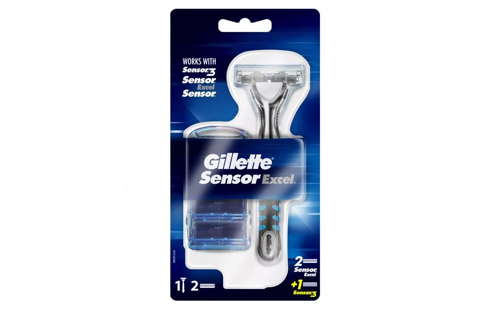 Rasoio Gillette SensorExcel Universal + 3 lame