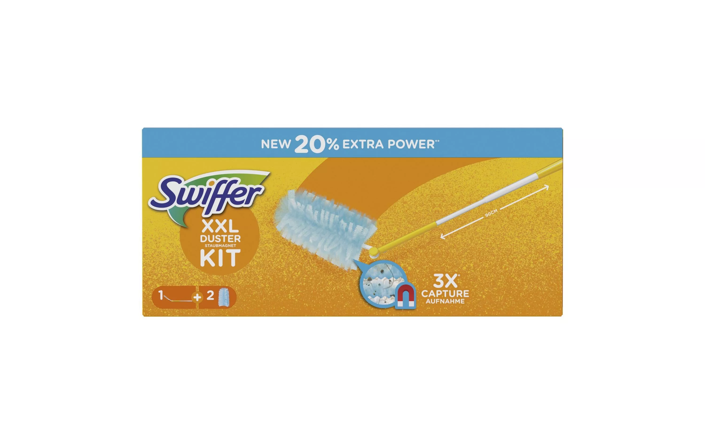 SWIFFER Duster kit plumeau et recharges 1 recharge 1 plumeau pas cher 