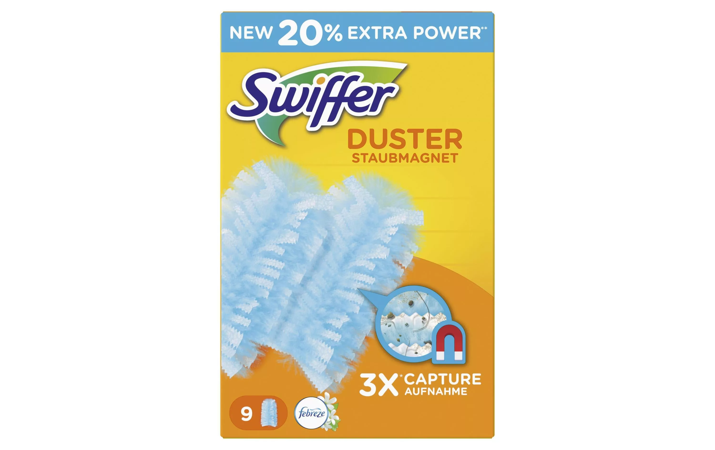 Aimant à poussière Duster Kit avec 9 lingettes - Nettoyeur de