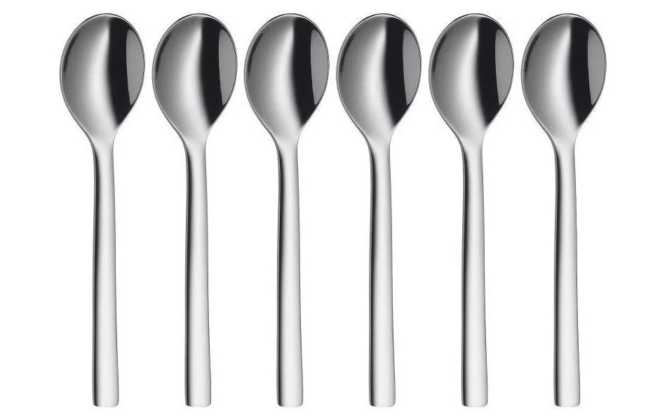 Espresso Spoon Nuova 6 pezzi, argento