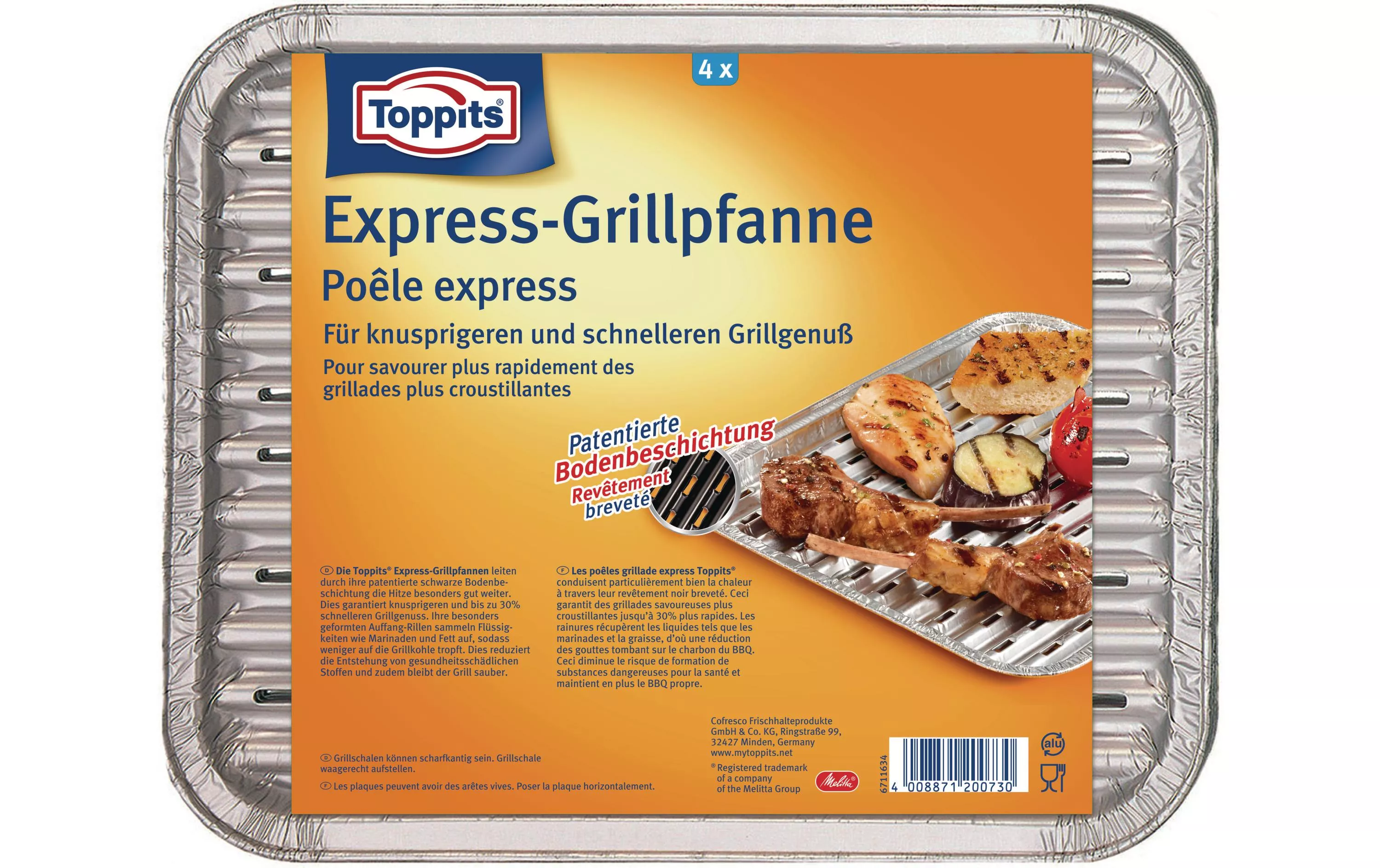 Grillschale Express
