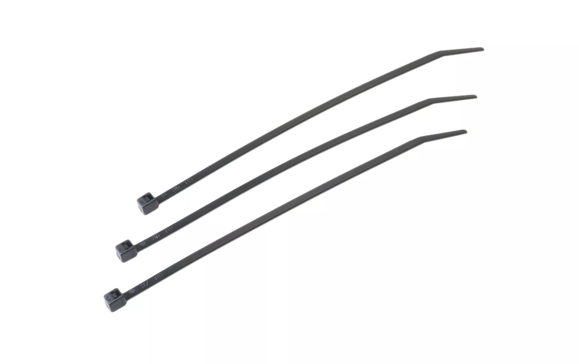 Kabelbinder Schwarz 140 mm x 3.6 mm