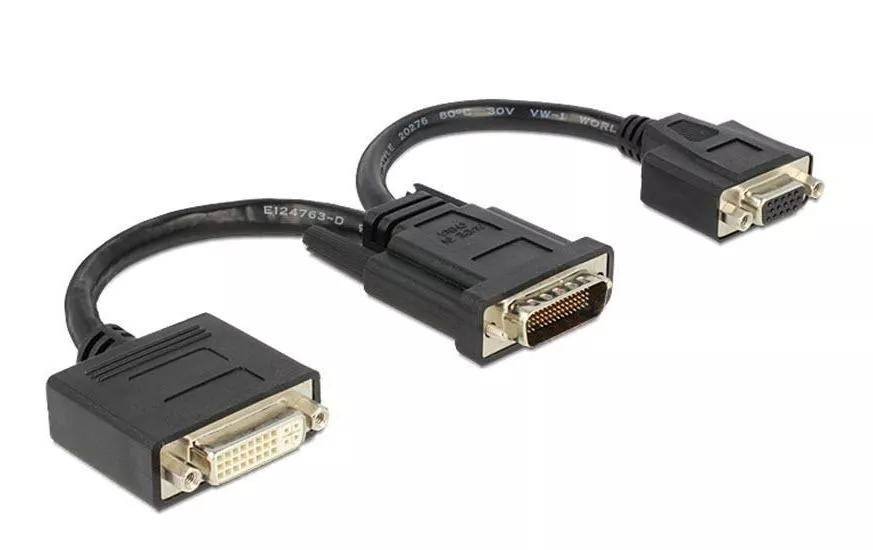 Adapterkabel DMS-59 - DVI-I/VGA