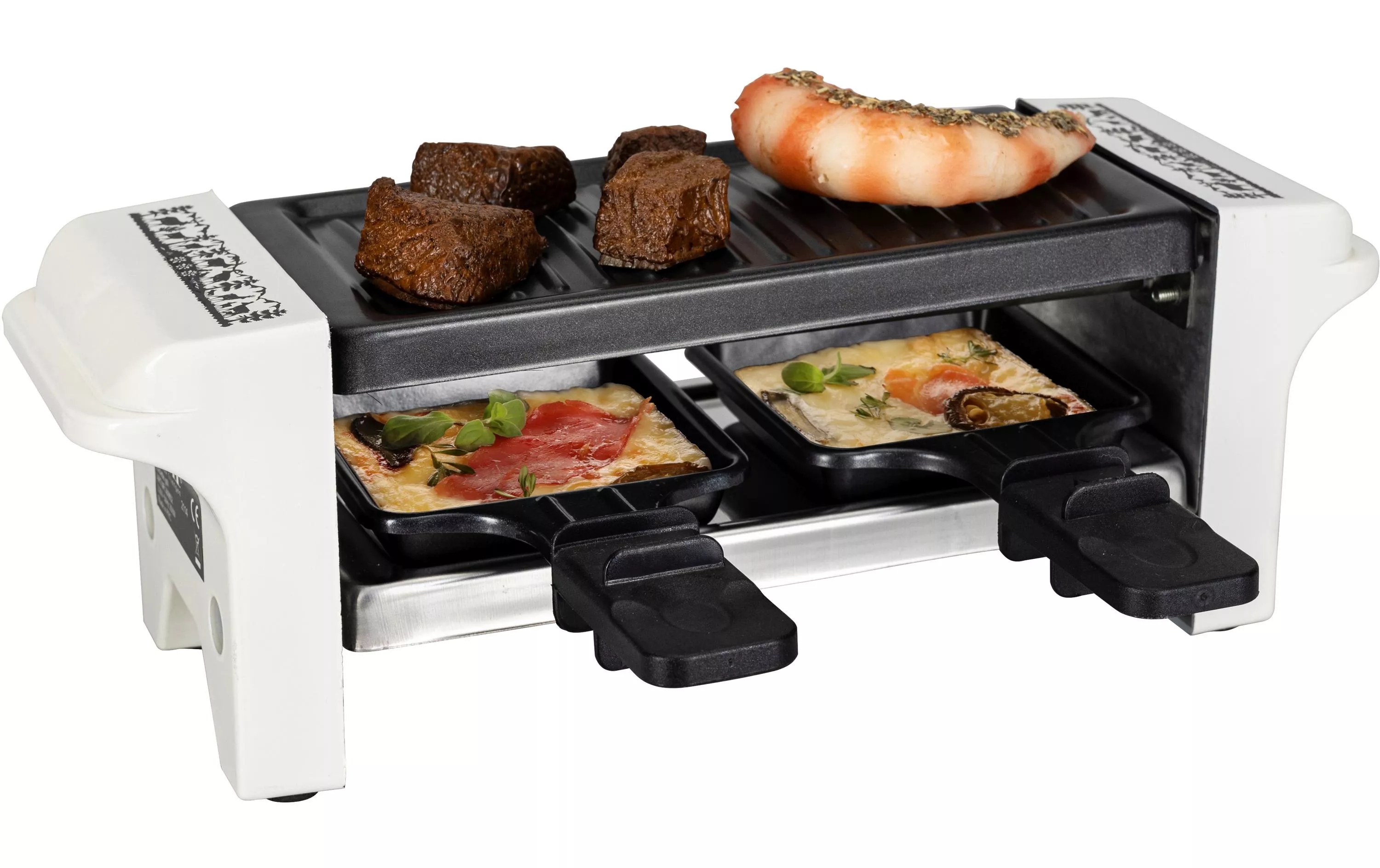 Raclette Forno Silhouette Bianco 2 persone - Raclette