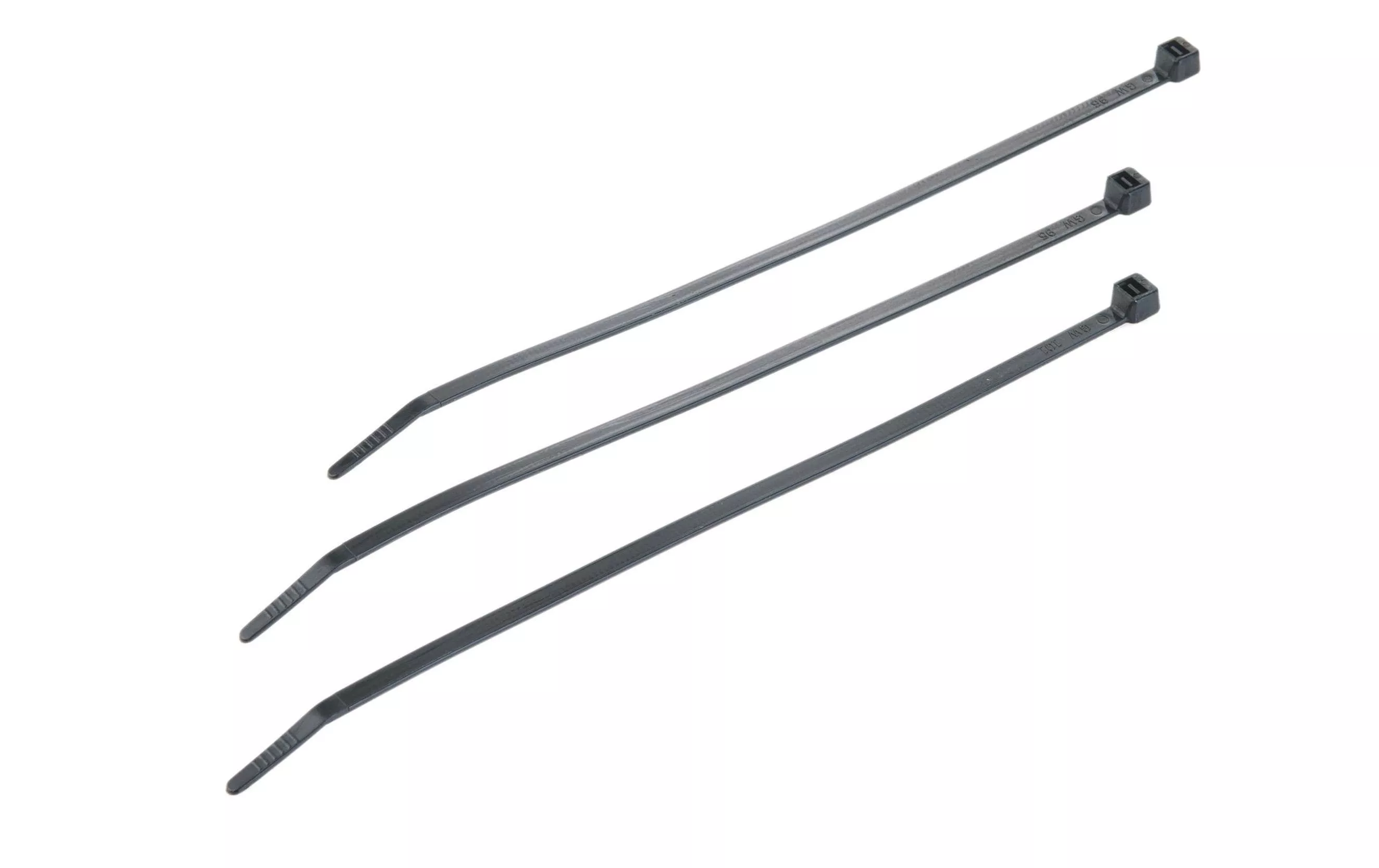 Kabelbinder Schwarz 200 mm x 4.8 mm