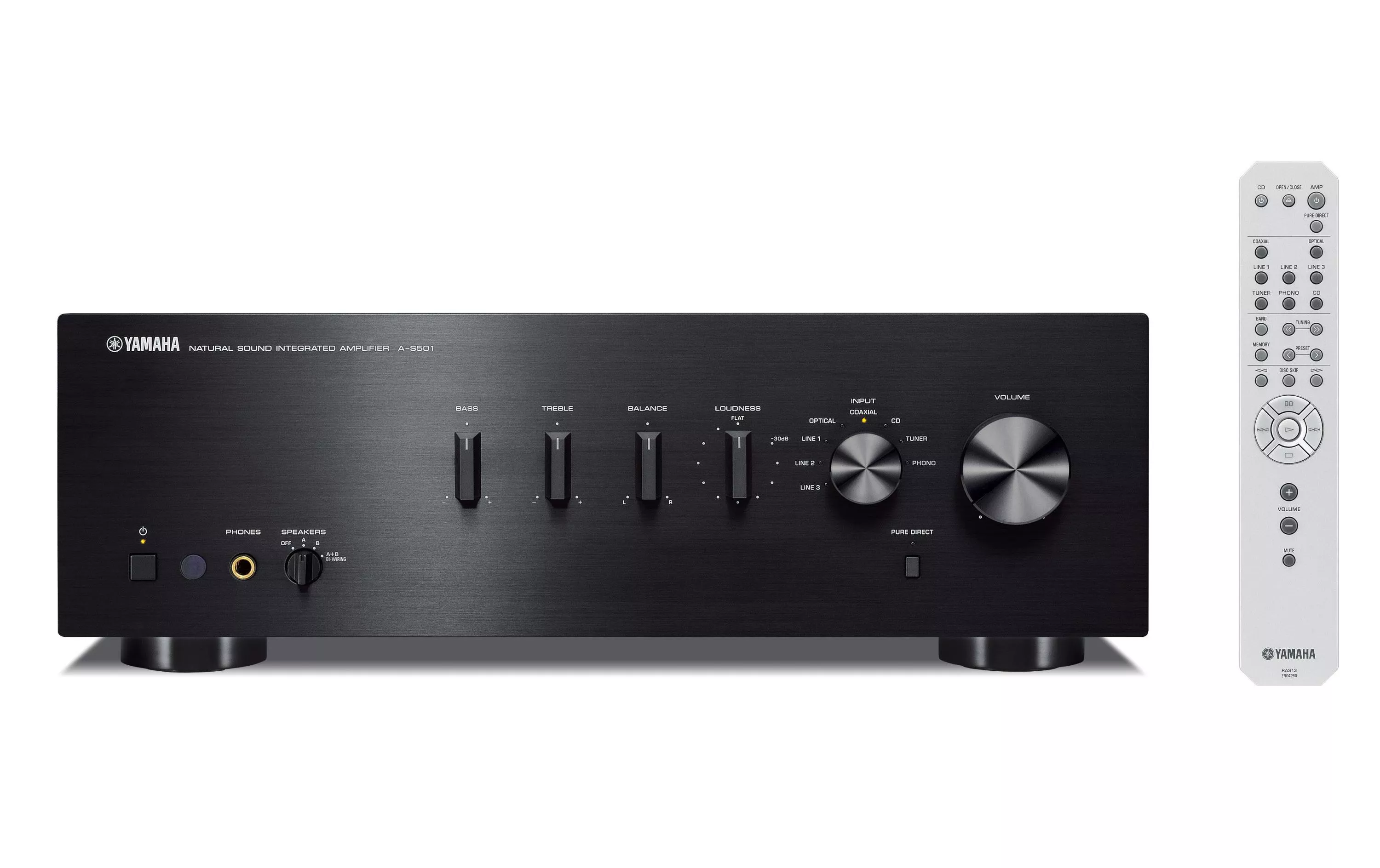 Amplificatore stereo Yamaha A-S501 nero