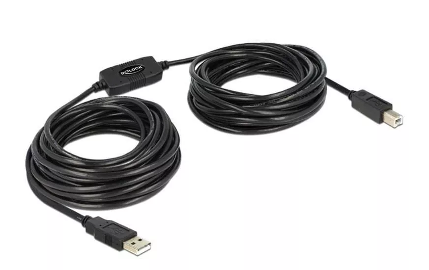 Câble USB 2.0  USB A - USB B 11 m