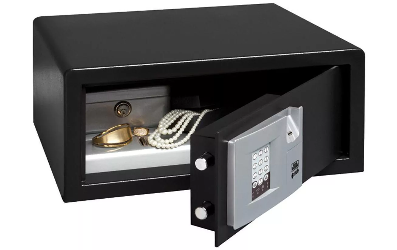 Coffre-fort de meuble P 3 E pour ordinateur portable/fichiers, FingerScan