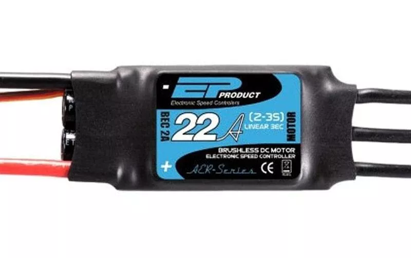 Controllore brushless EP Aer22-Aer-Series 22A, 2-3S, L-BEC