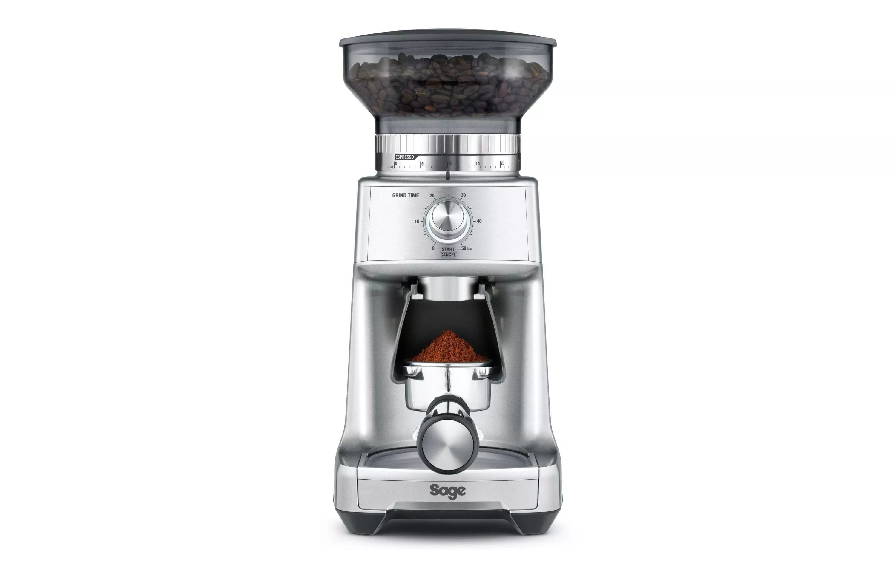Kaffeemühle Dose Control Pro Silber