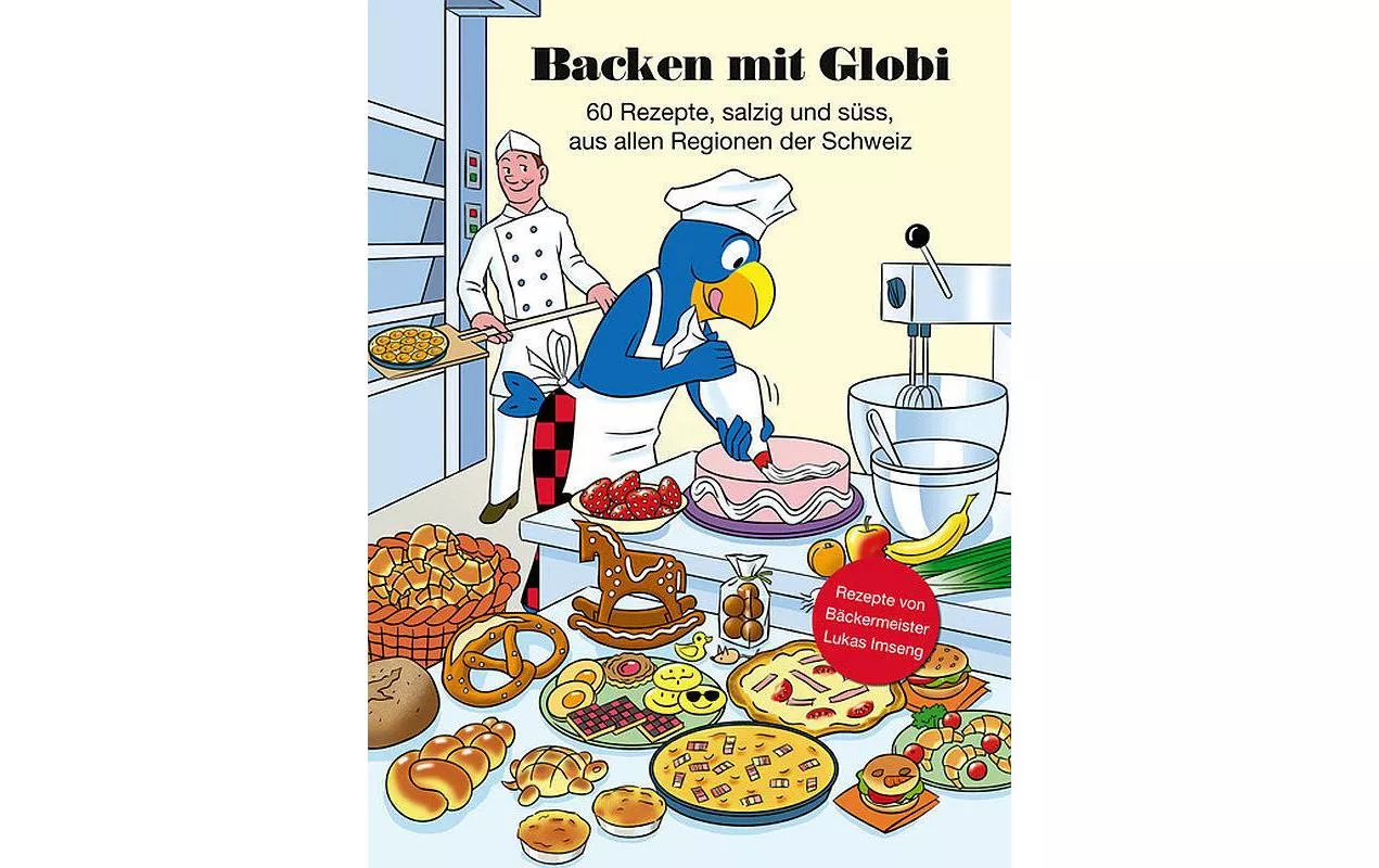 Livre de cuisine Backen mit Globi