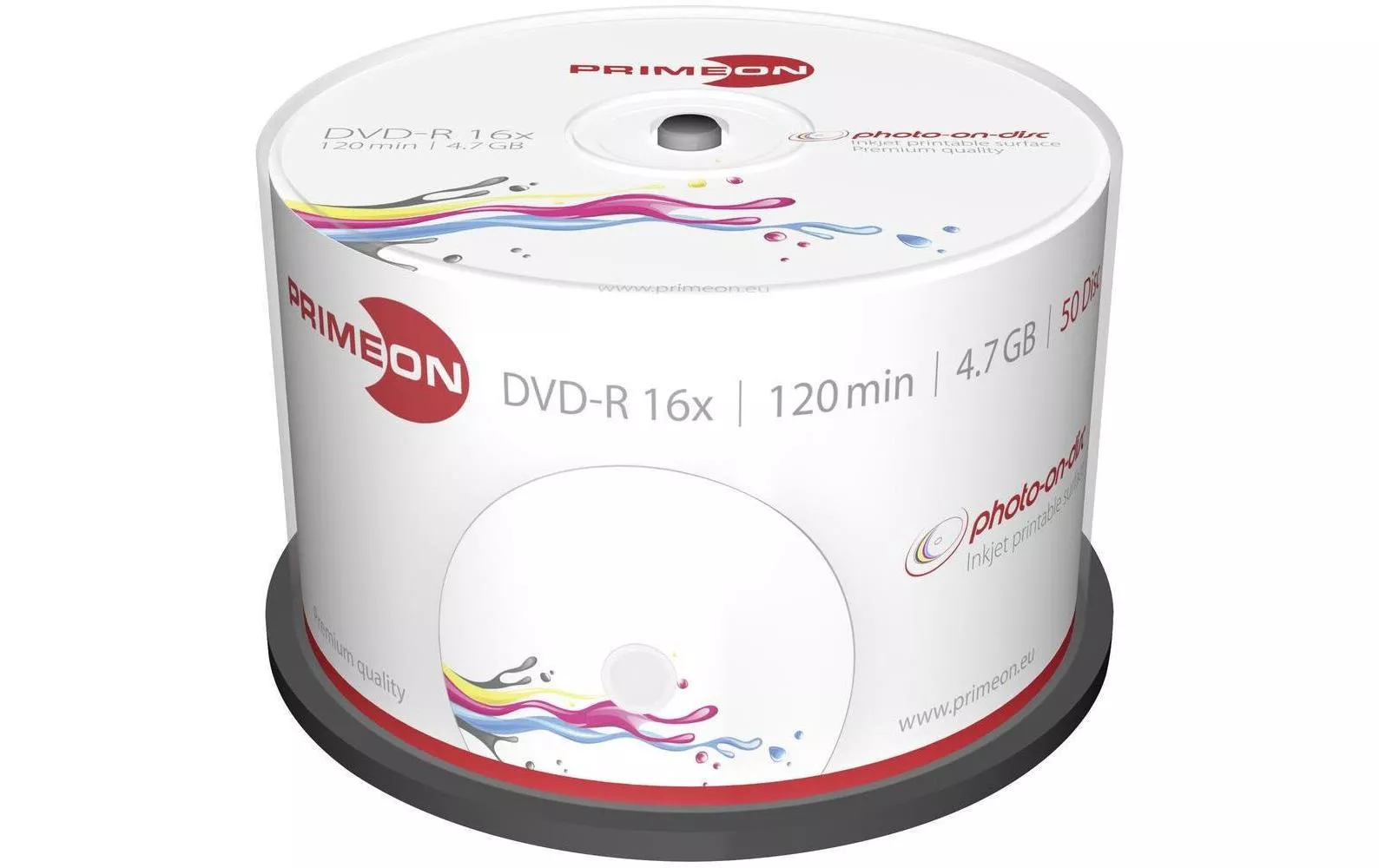 DVD-R 4.7 GB, tour (50 Pièce/s)