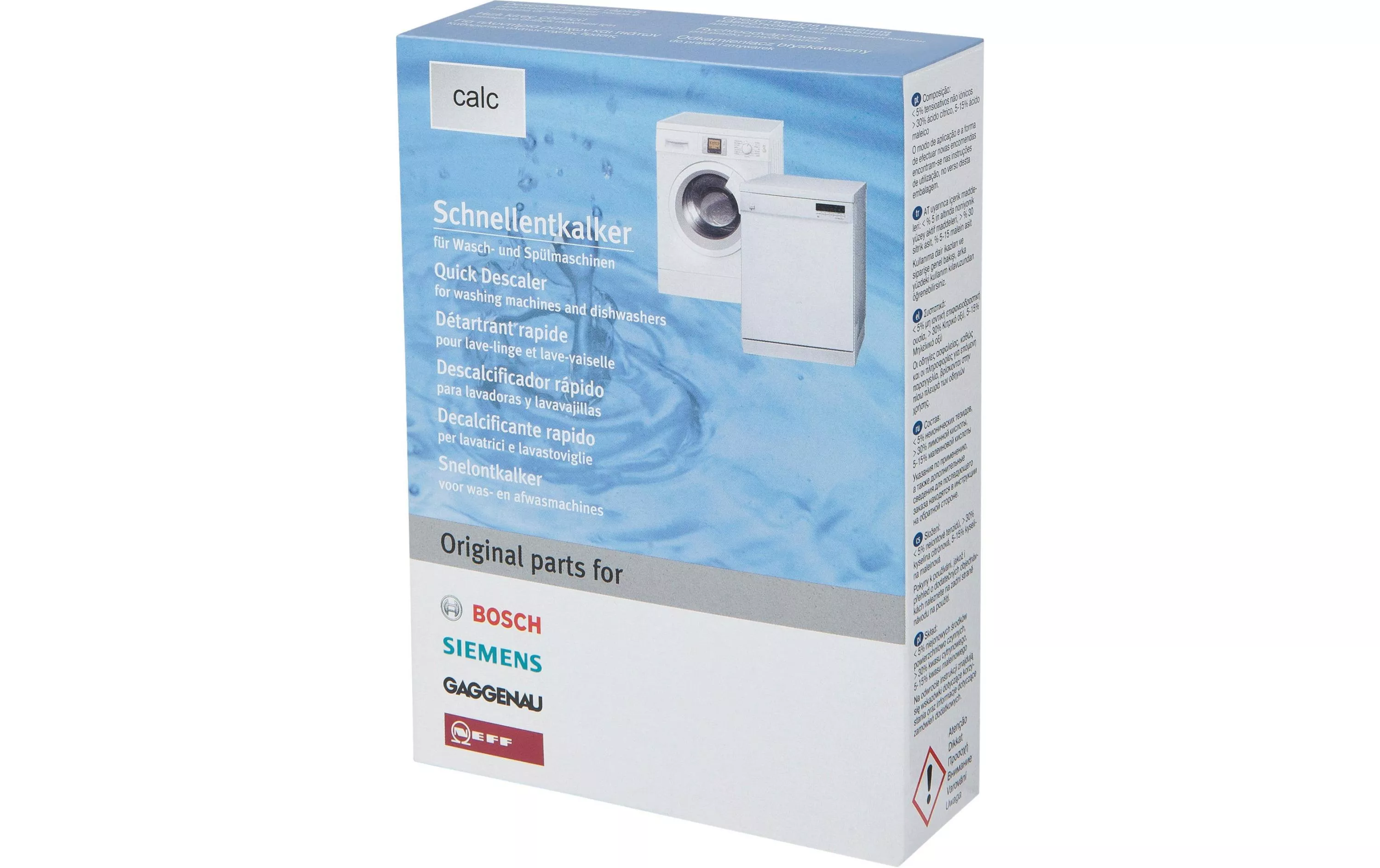 Detergente Siemens 1 lavatrice, lavastoviglie 250 g
