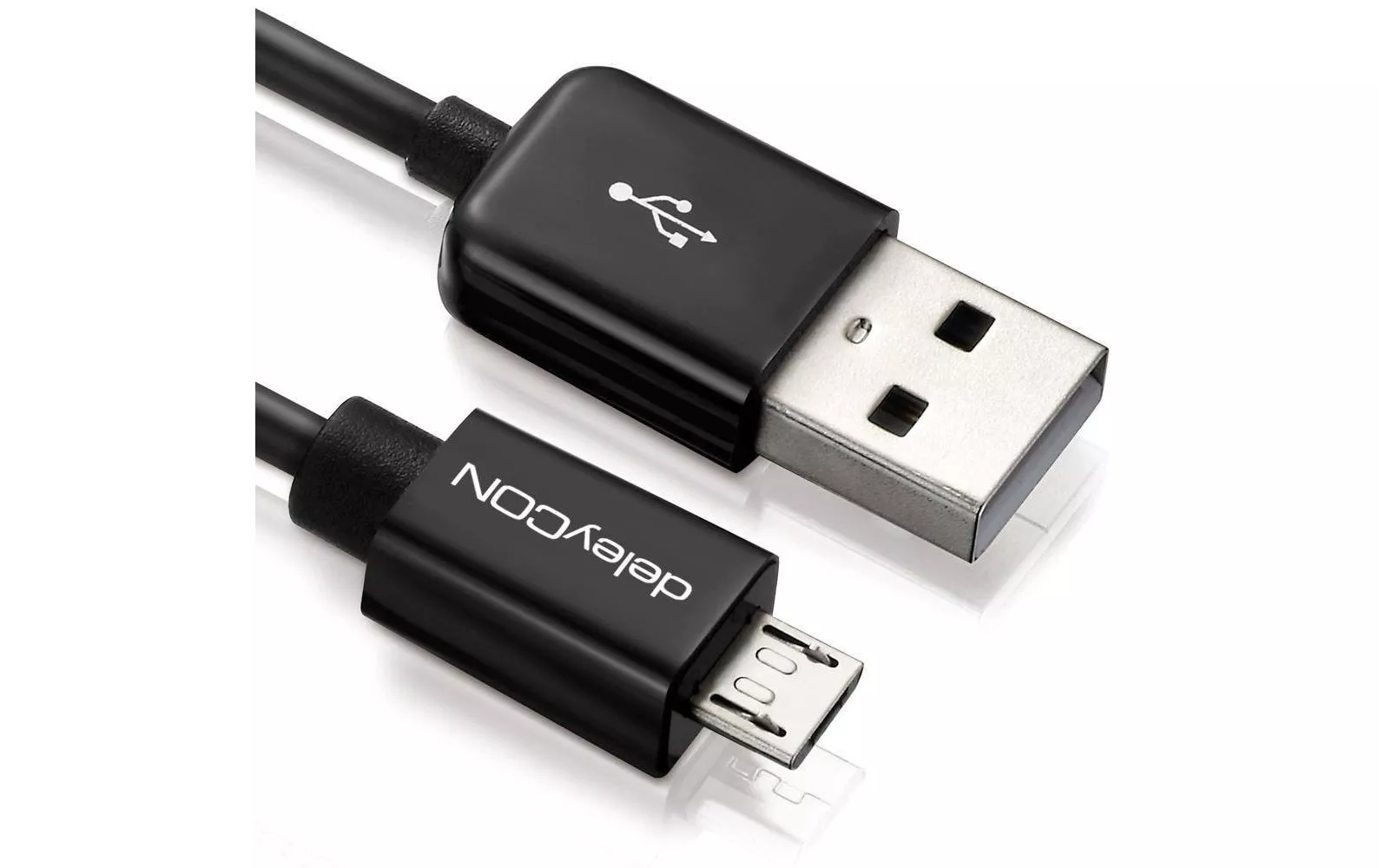 Câble USB 2.0  USB A - Micro-USB B 0.5 m