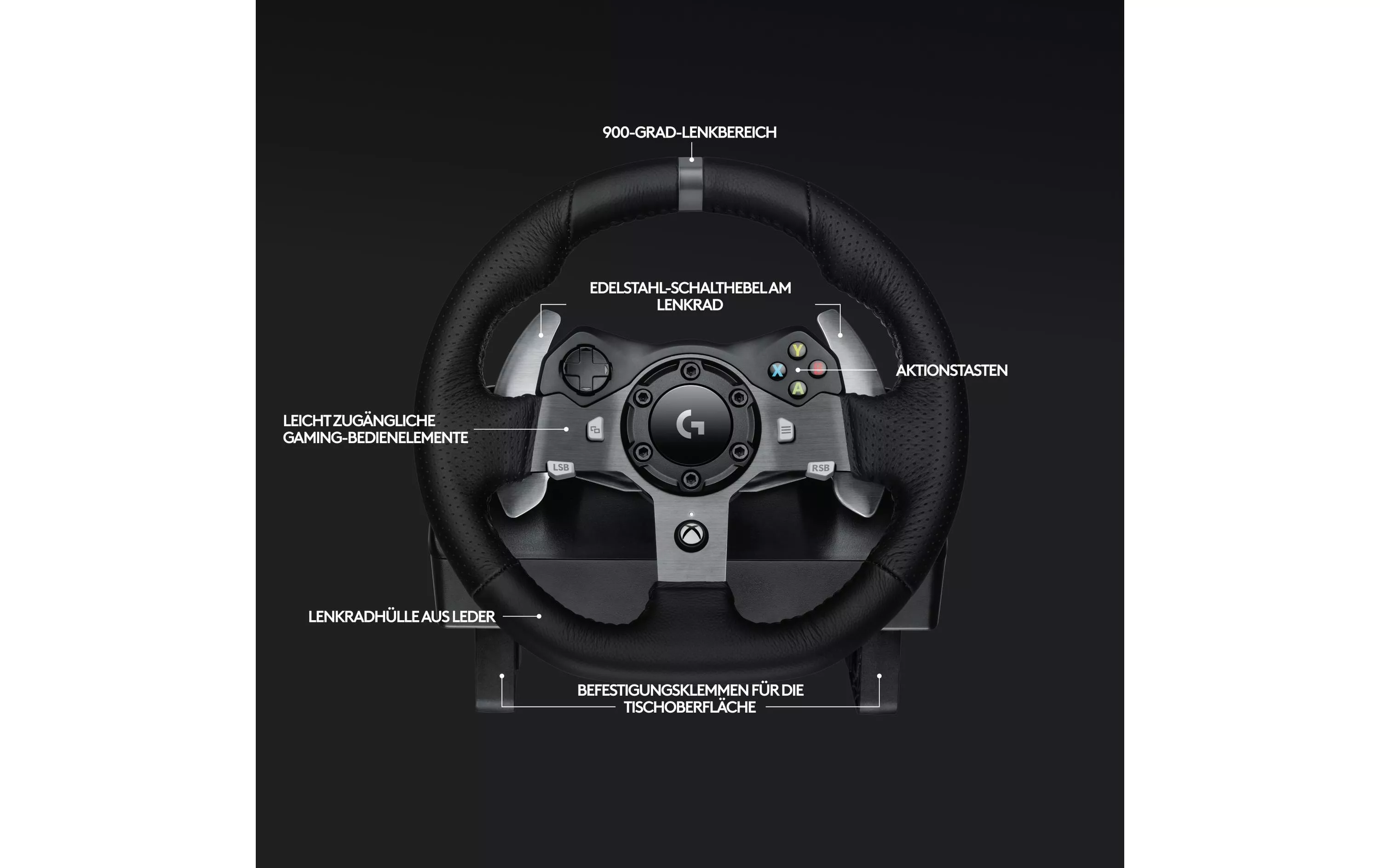 Lenkrad G920 Driving Force - Gaming Controller