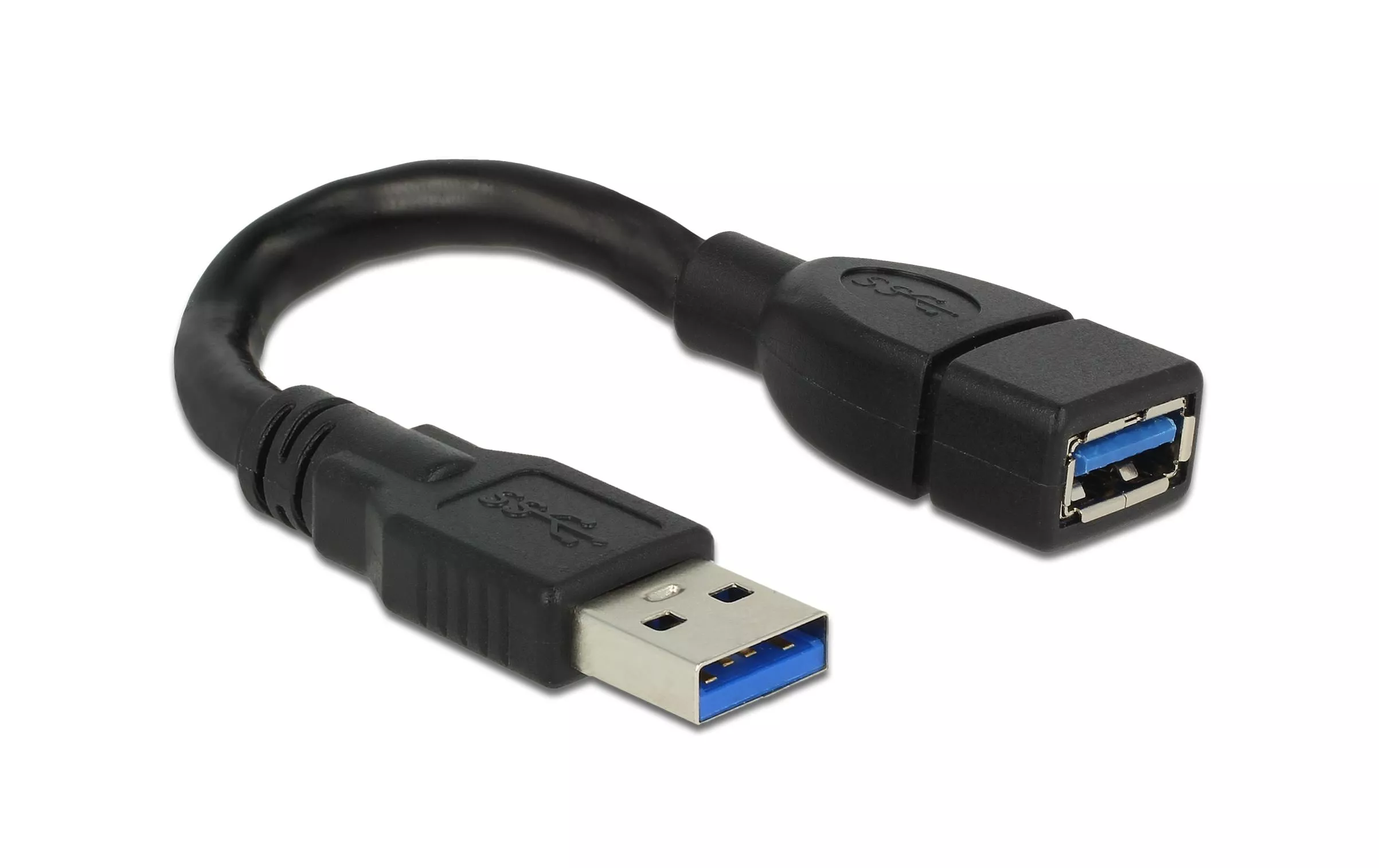 Câble USB 3.0 ShapeCable USB A - USB A 0.15 m