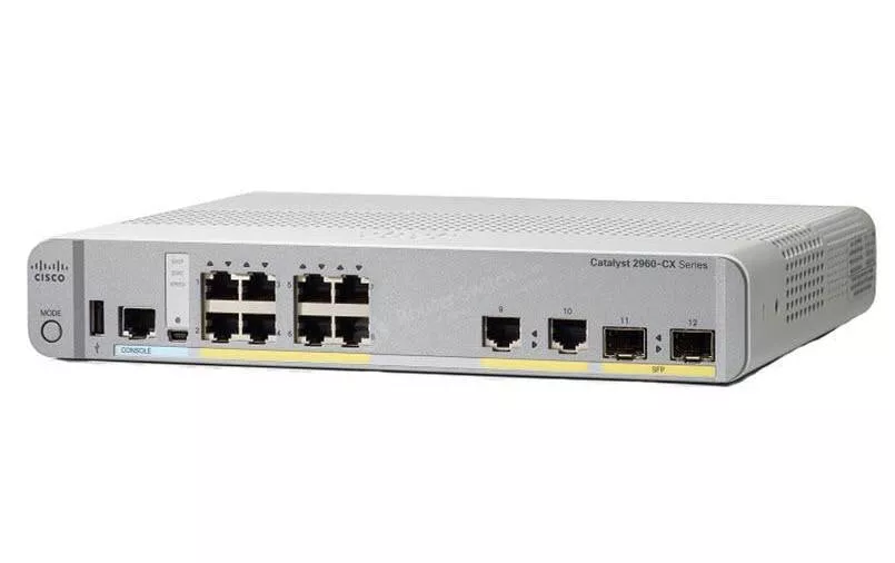 Interruttore Cisco 2960CX-8TC-L 12 porte