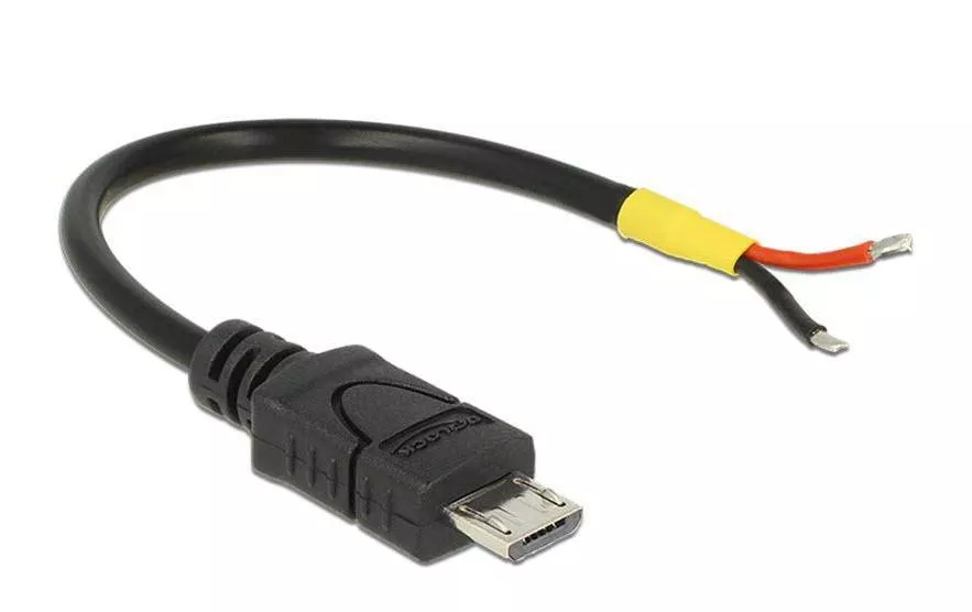 Cavo di alimentazione USB Micro-USB B - Aperto 0,1 m