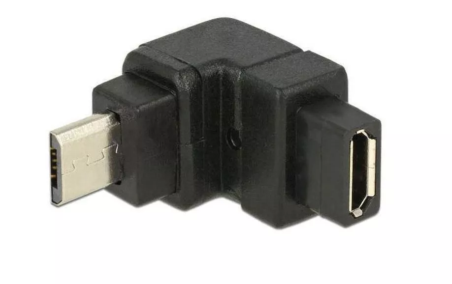 Adattatore Delock USB 2.0 USB MicroB maschio - USB MicroB femmina