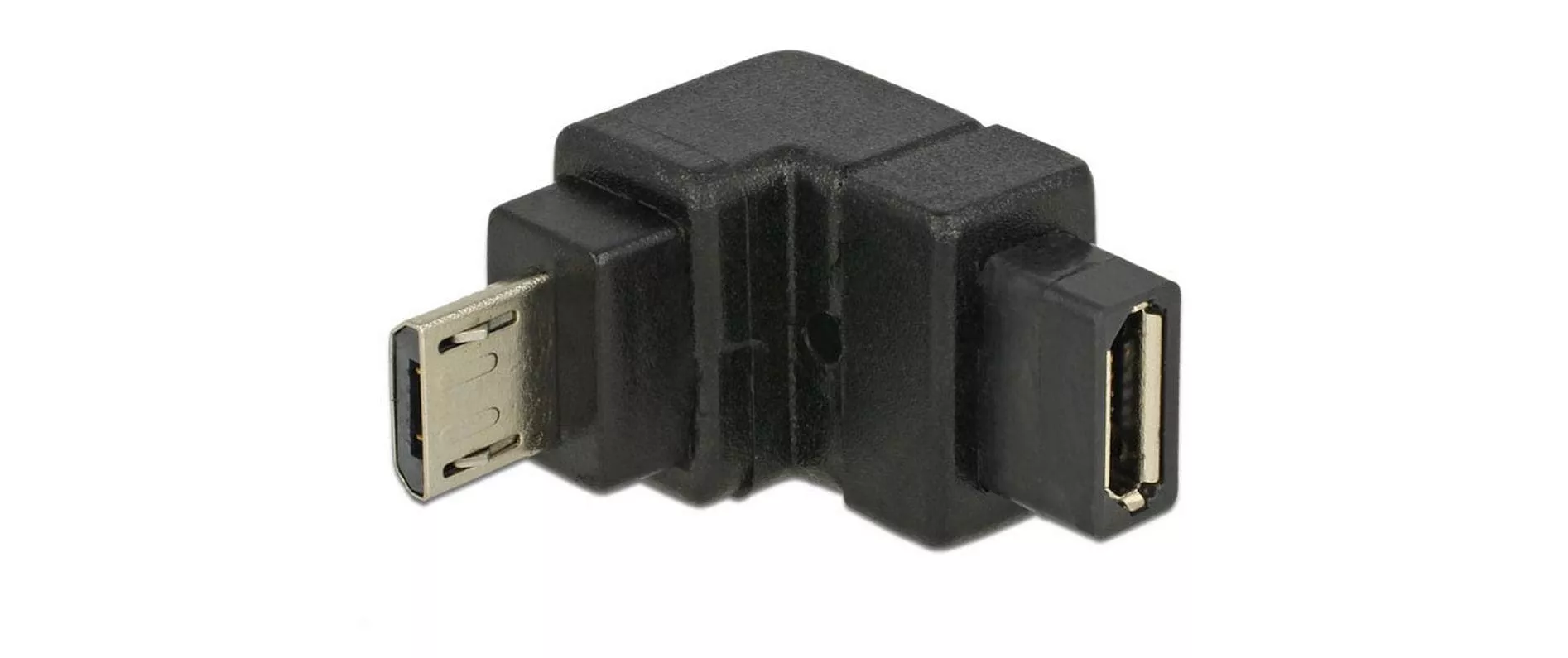 Adaptateur USB 2.0 Connecteur micro USB B - Prise micro USB B
