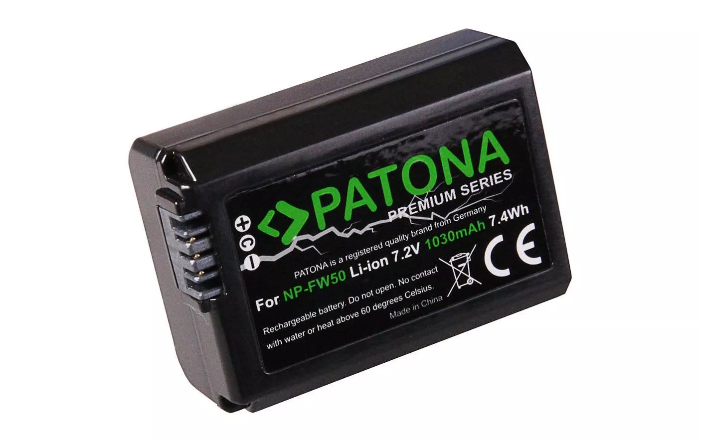 Batteria per macchina fotografica digitale Patona Premium NP-FW50