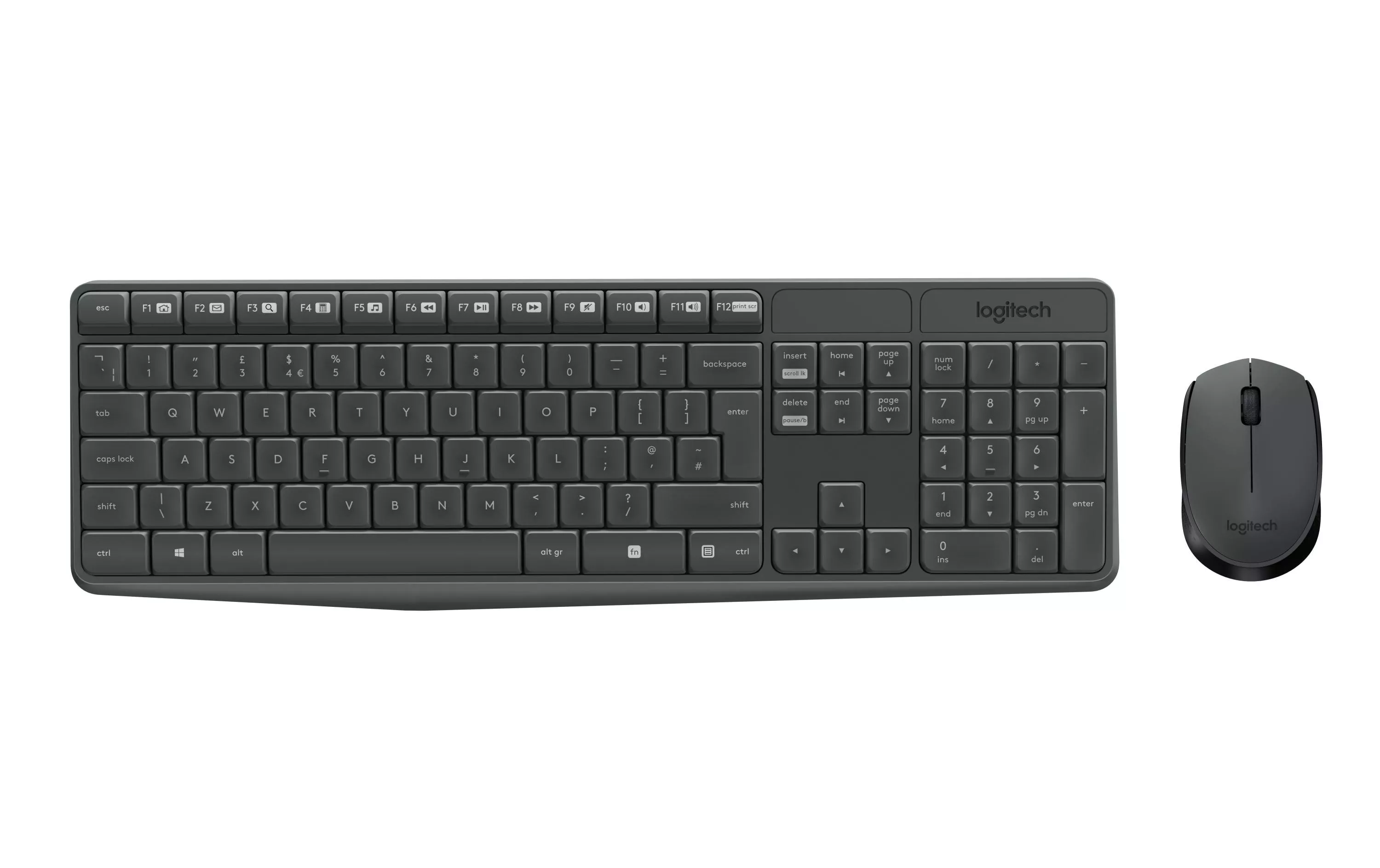 Set tastiera-mouse Logitech MK235
