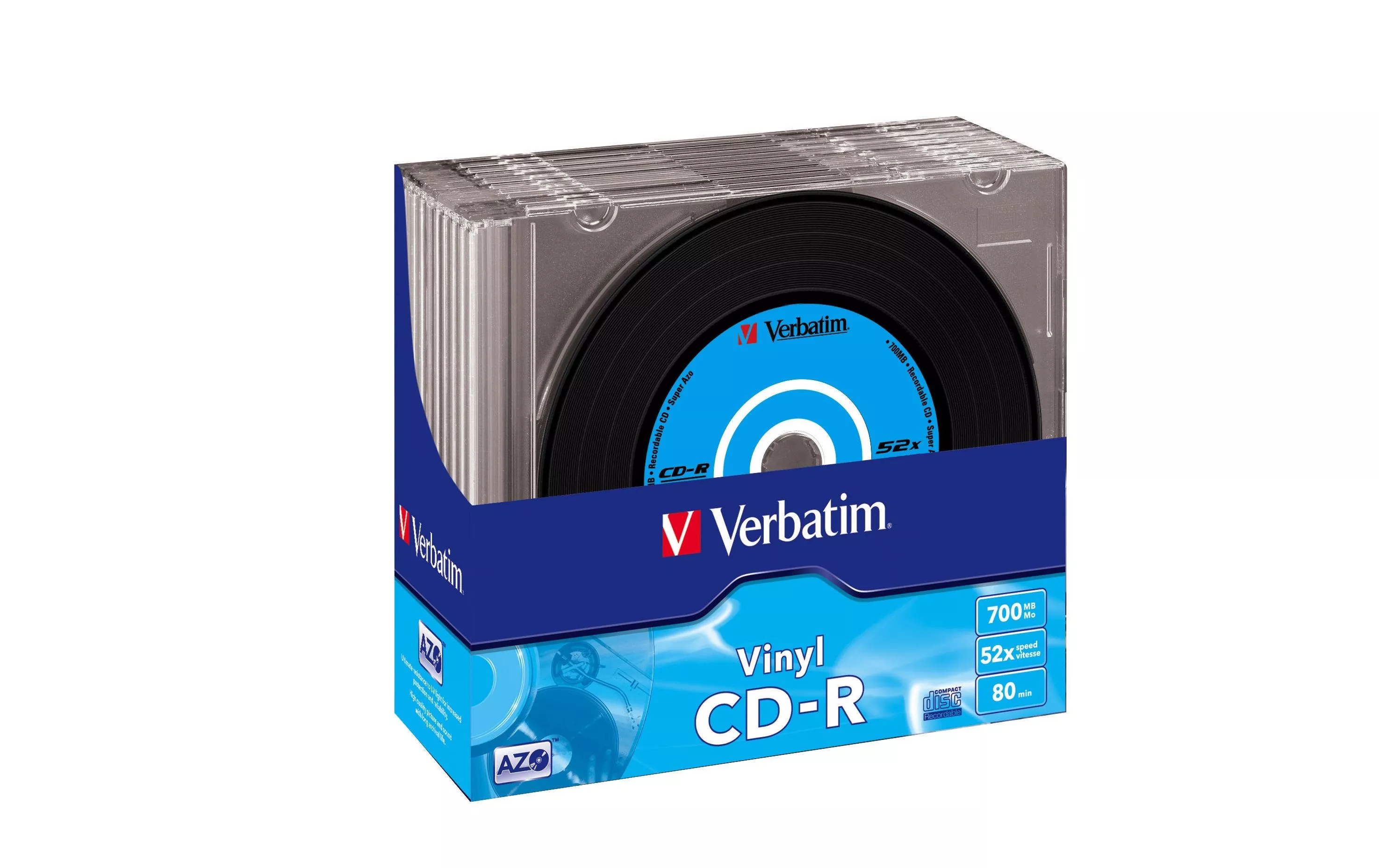 CD-R 0.7 GB, Slimcase (10 Stück)
